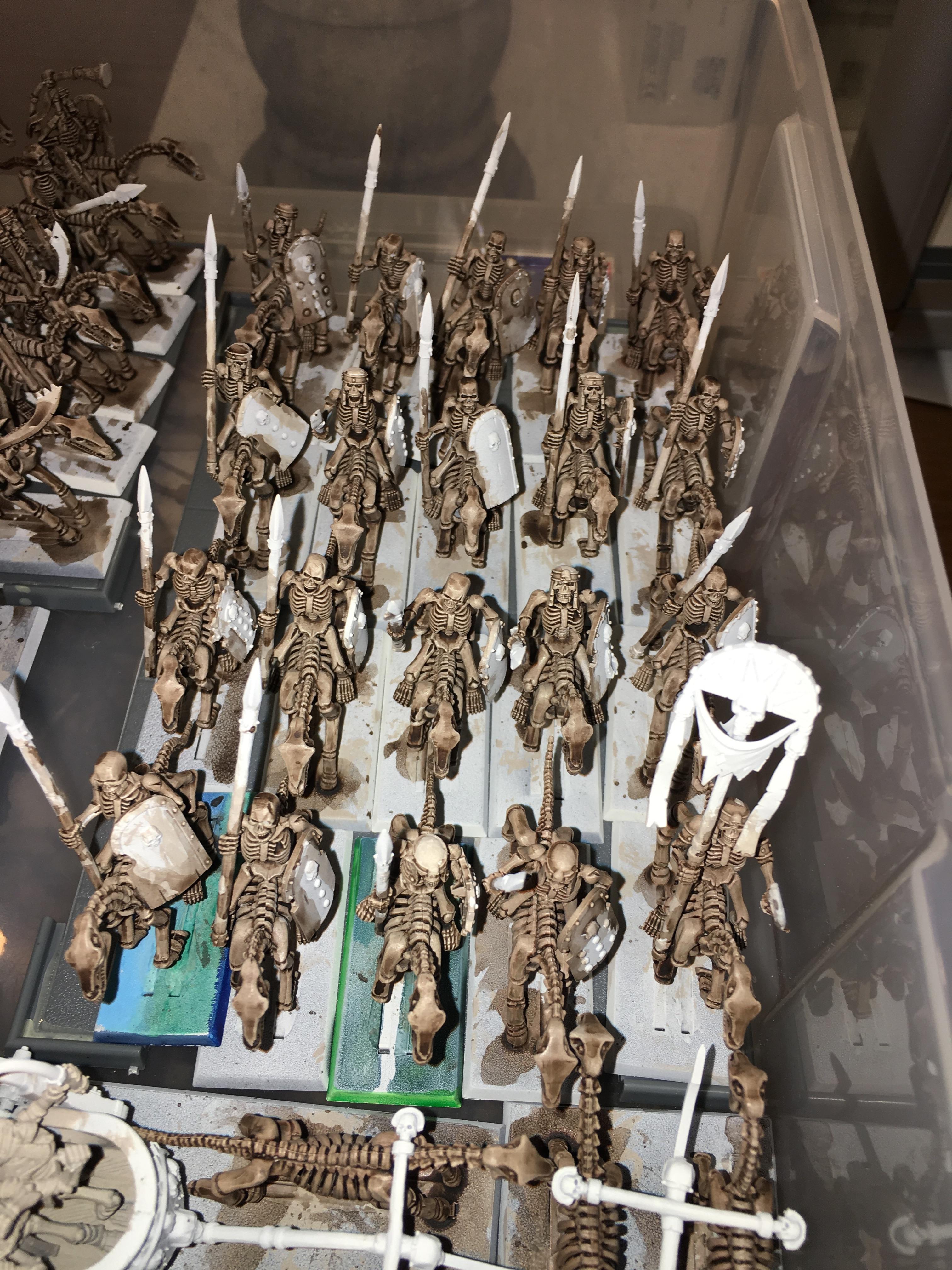 Games Workshop, Tomb Kings, Tomb Kings Army, Warhammer Fantasy, Work In Progress