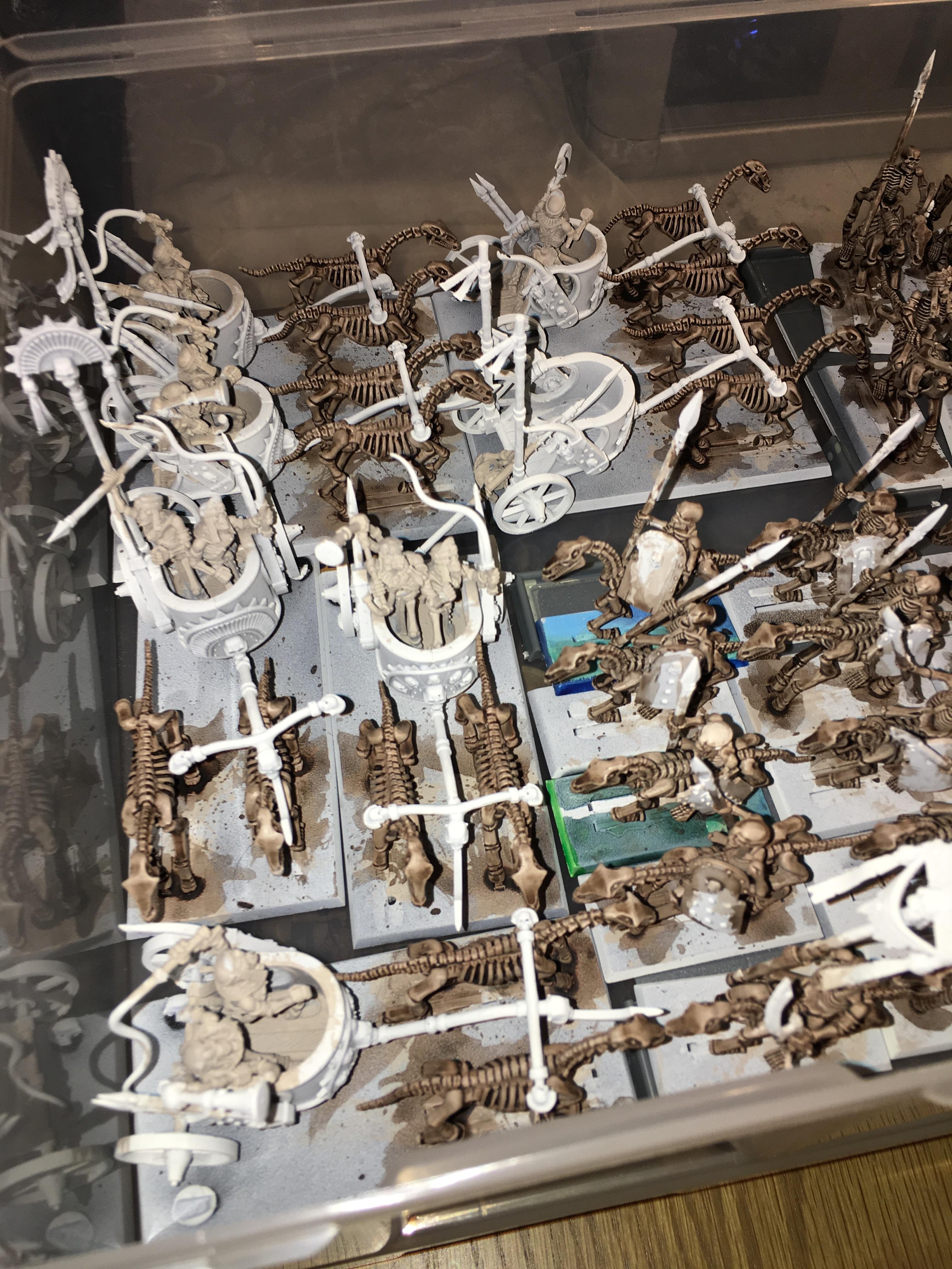 Games Workshop, Tomb Kings, Tomb Kings Army, Warhammer Fantasy, Work In Progress