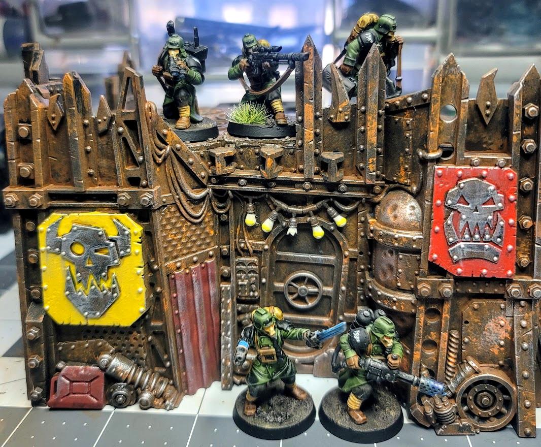 Death Korps of Krieg, Kill Team, Octarius, Orks, Terrain