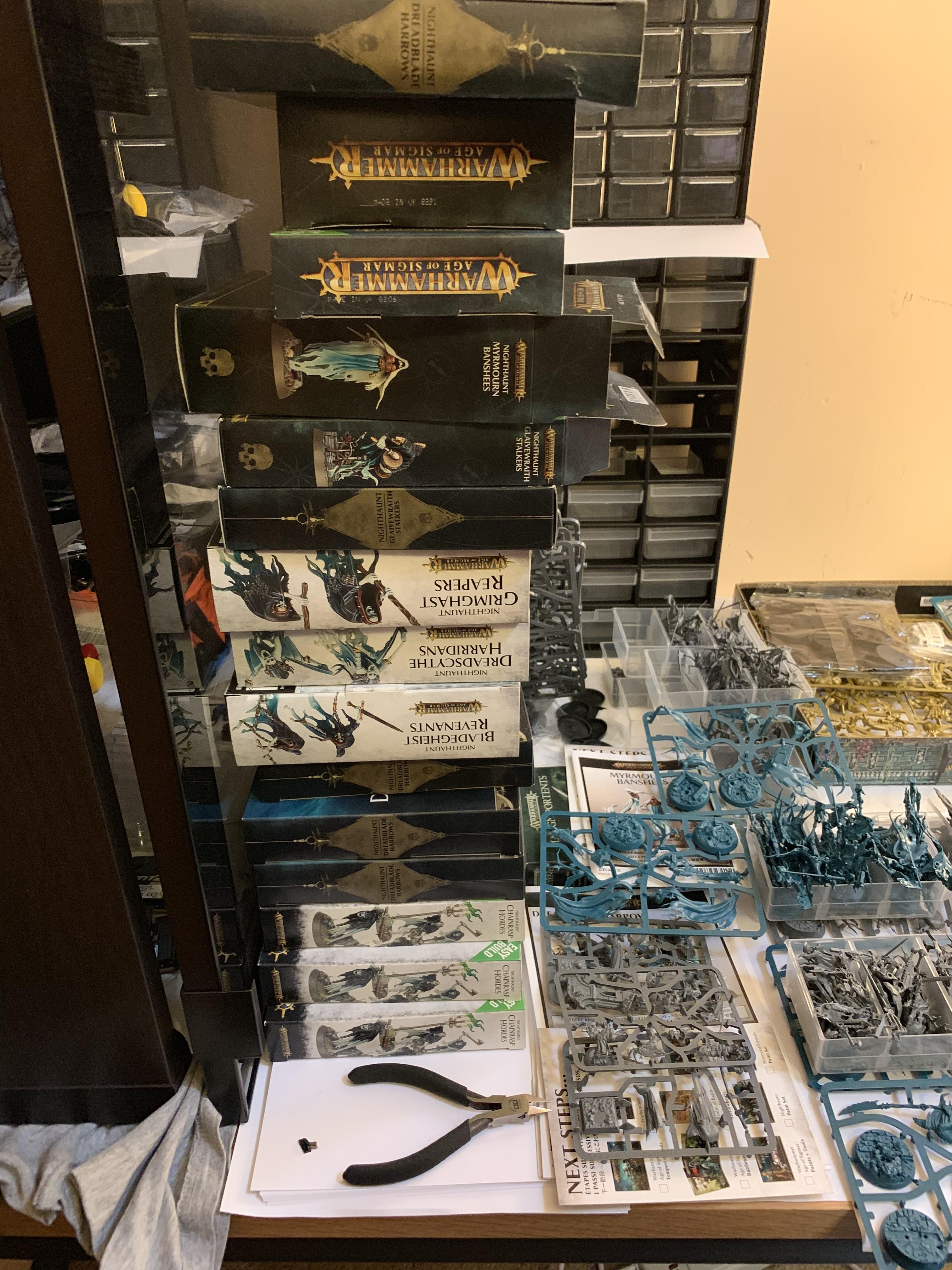 Age Of Sigmar, Build Log, Games Workshop, Nighthaunt, Nighthaunt Build Log, Nighthaunt Build Log 01, Nighthaunt Wip