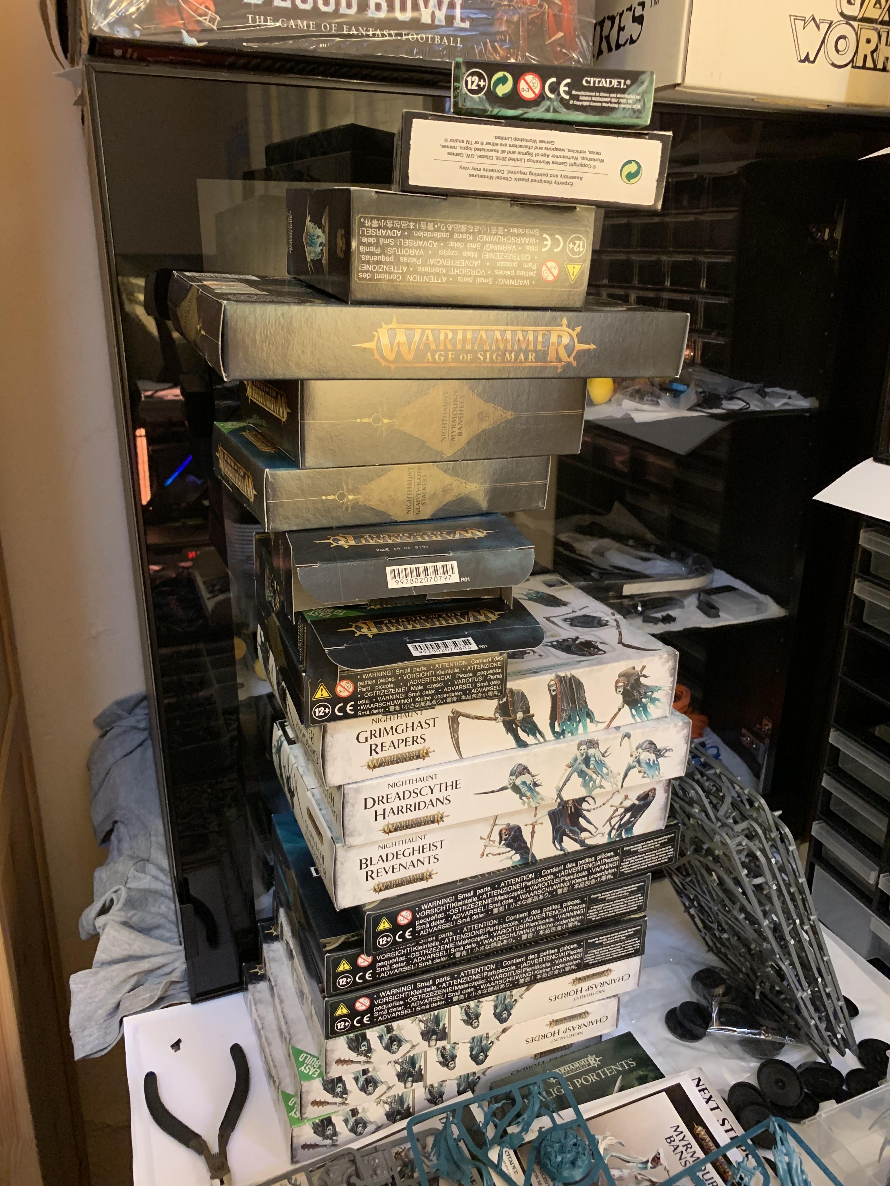 Age Of Sigmar, Build Log, Games Workshop, Nighthaunt, Nighthaunt Build Log, Nighthaunt Build Log 01, Nighthaunt Wip
