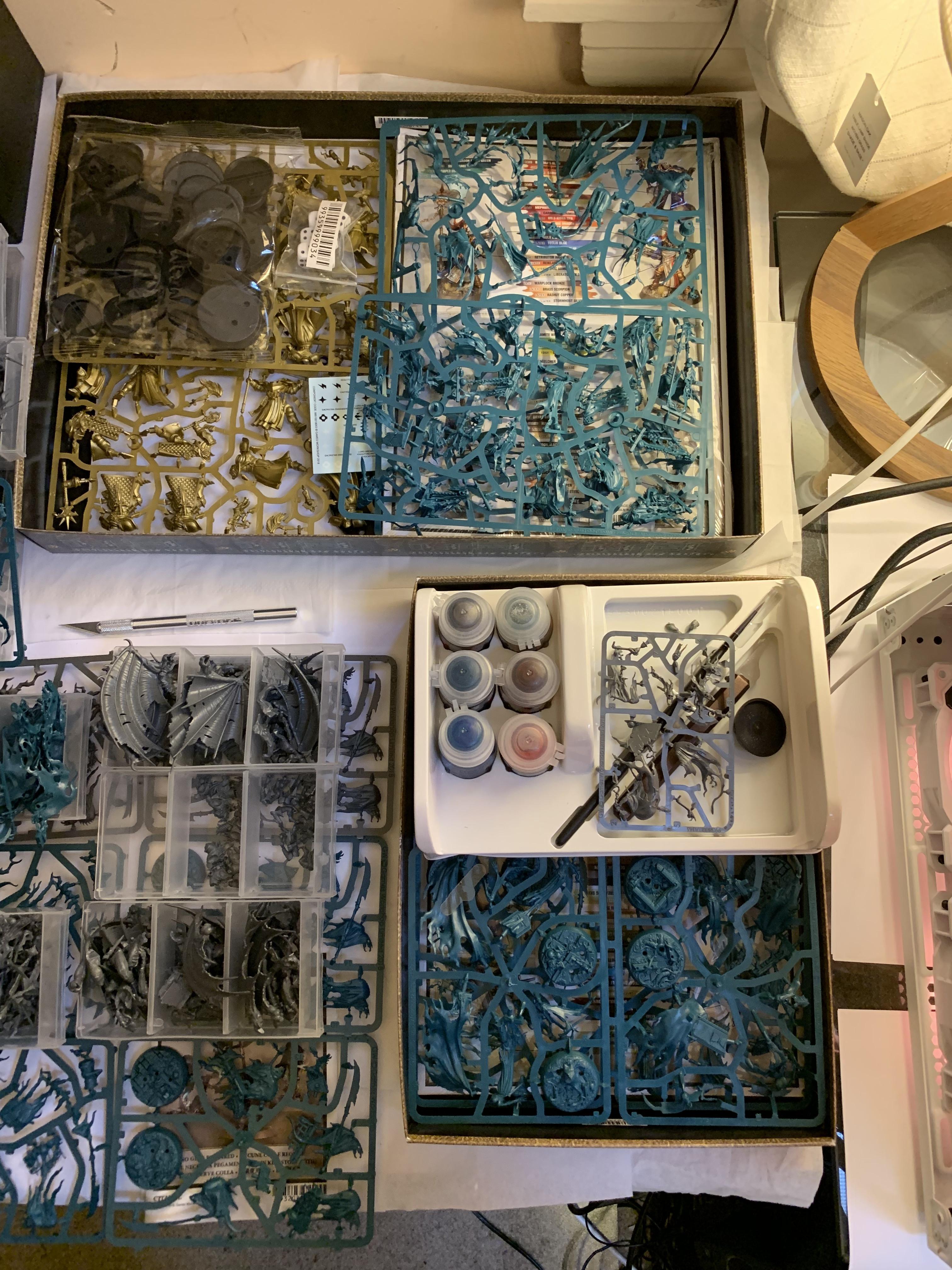 Age Of Sigmar, Build Log, Games Workshop, Nighthaunt, Nighthaunt Build Log, Nighthaunt Build Log 01, Nighthaunt Wip