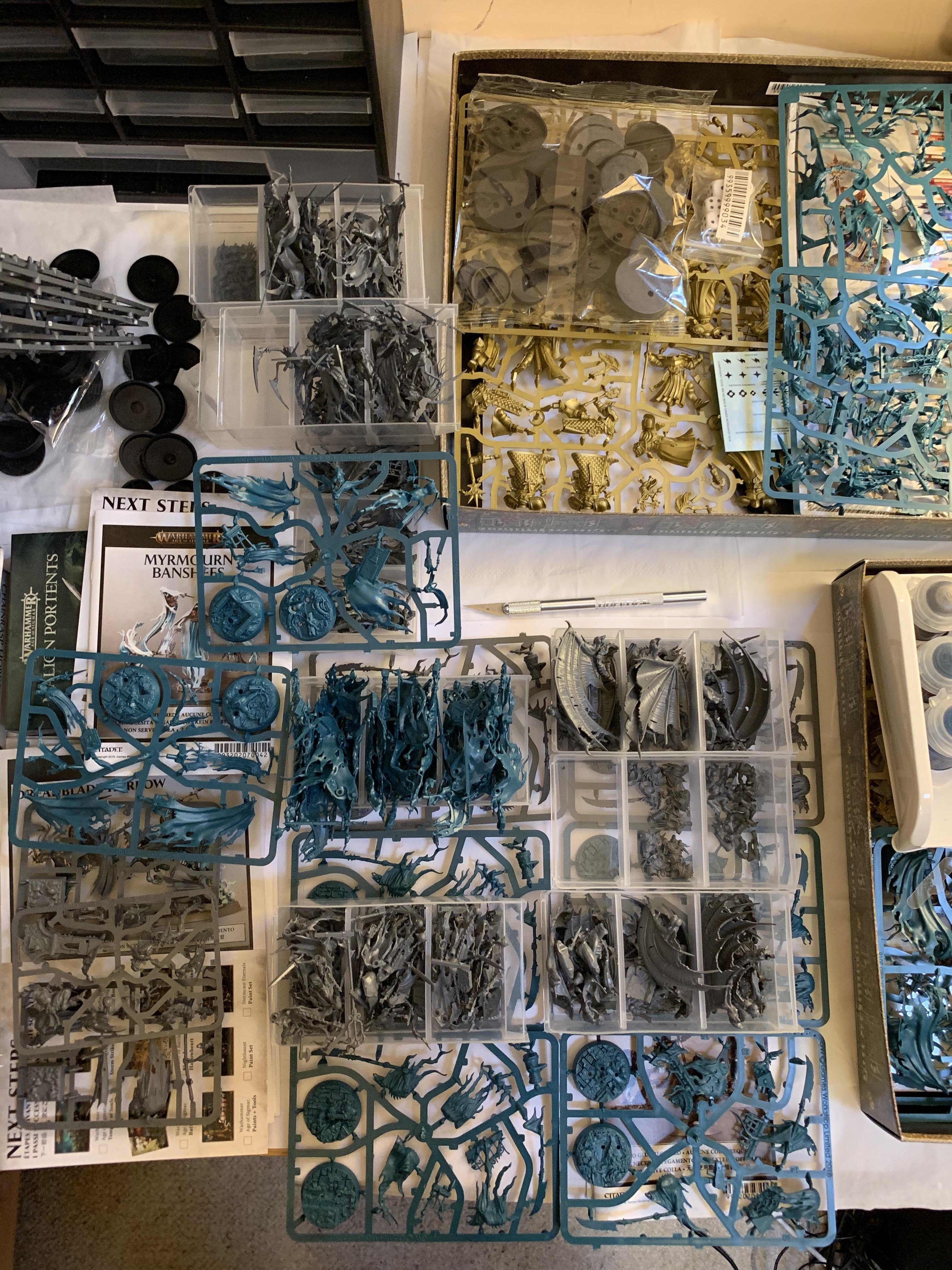 Age Of Sigmar, Build Log, Games Workshop, Nighthaunt, Nighthaunt Build Log, Nighthaunt Build Log 01, Nighthaunt Wip