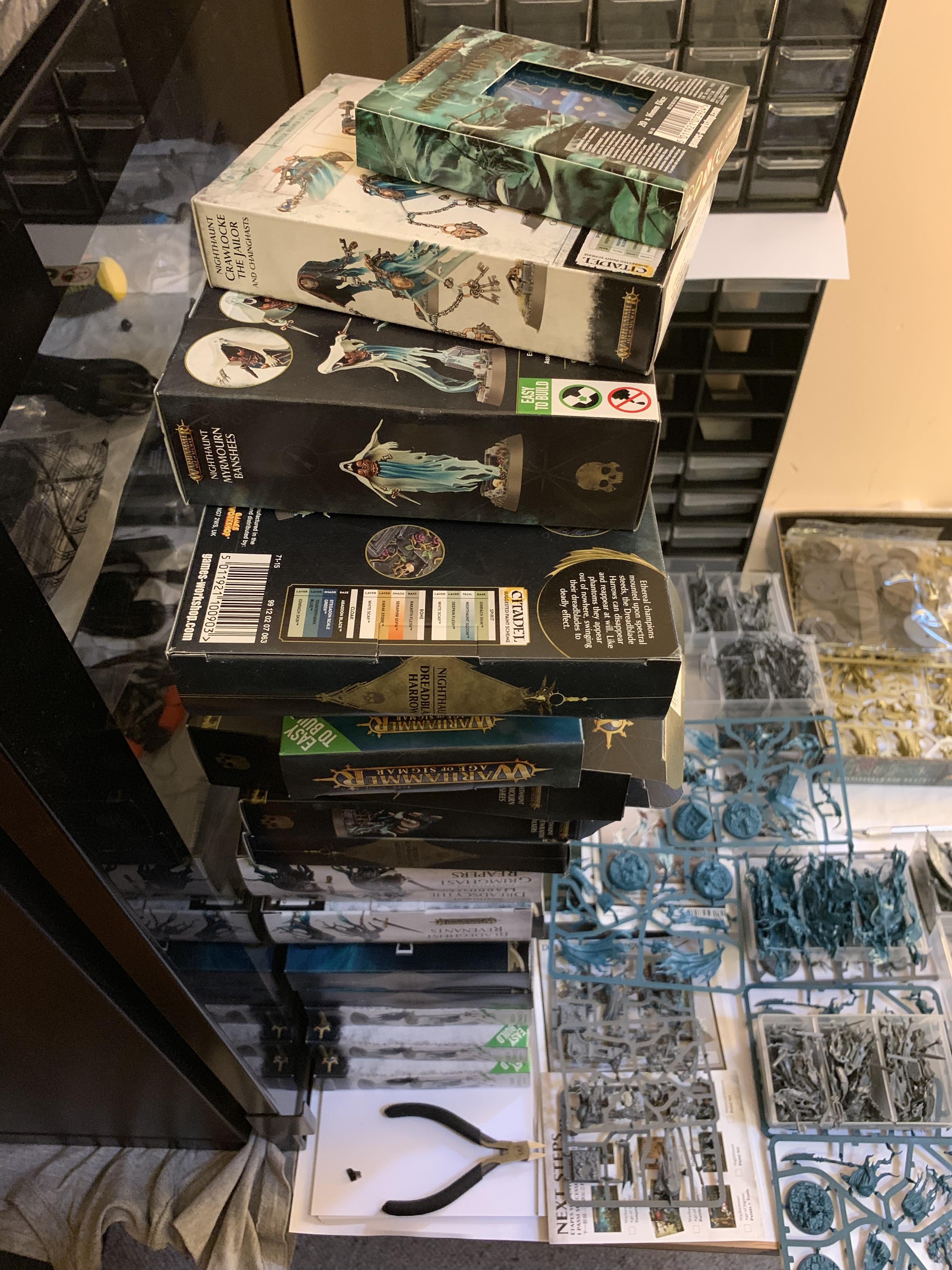 Age Of Sigmar, Build Log, Games Workshop, Nighthaunt, Nighthaunt Build Log, Nighthaunt Build Log 01, Nighthaunt Wip