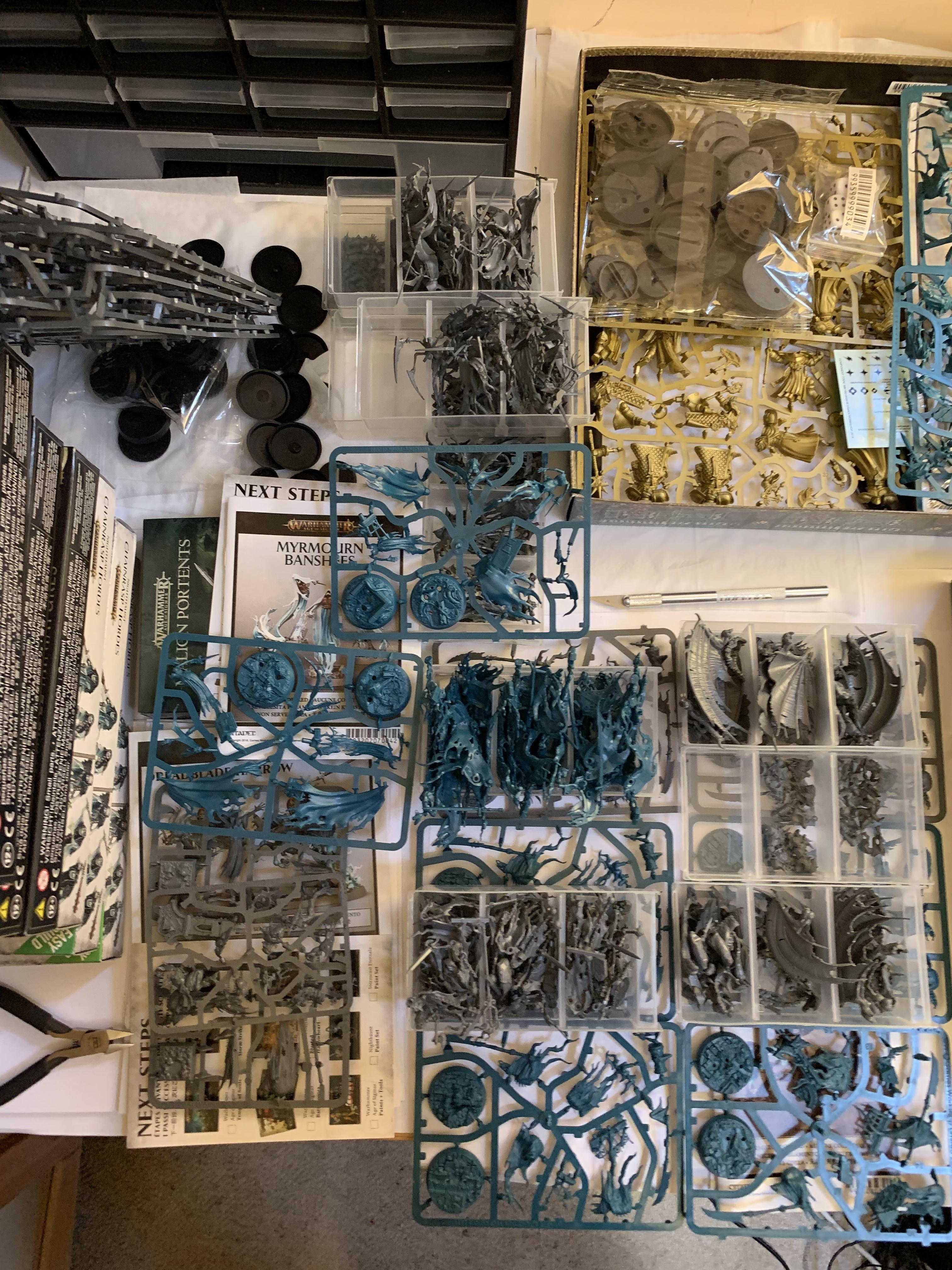 Age Of Sigmar, Build Log, Games Workshop, Nighthaunt, Nighthaunt Build Log, Nighthaunt Build Log 01, Nighthaunt Wip