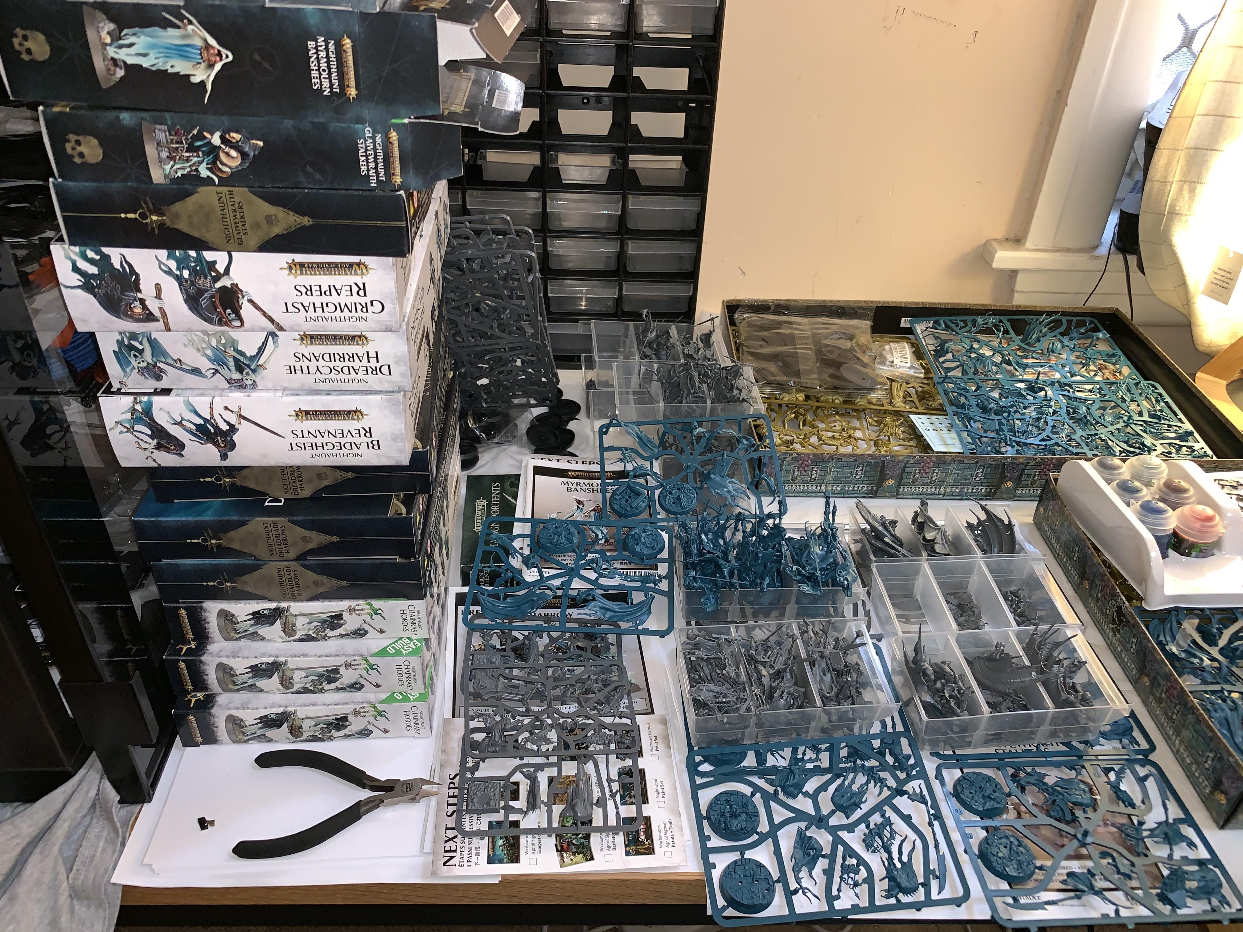 Age Of Sigmar, Build Log, Games Workshop, Nighthaunt, Nighthaunt Build Log, Nighthaunt Build Log 01, Nighthaunt Wip