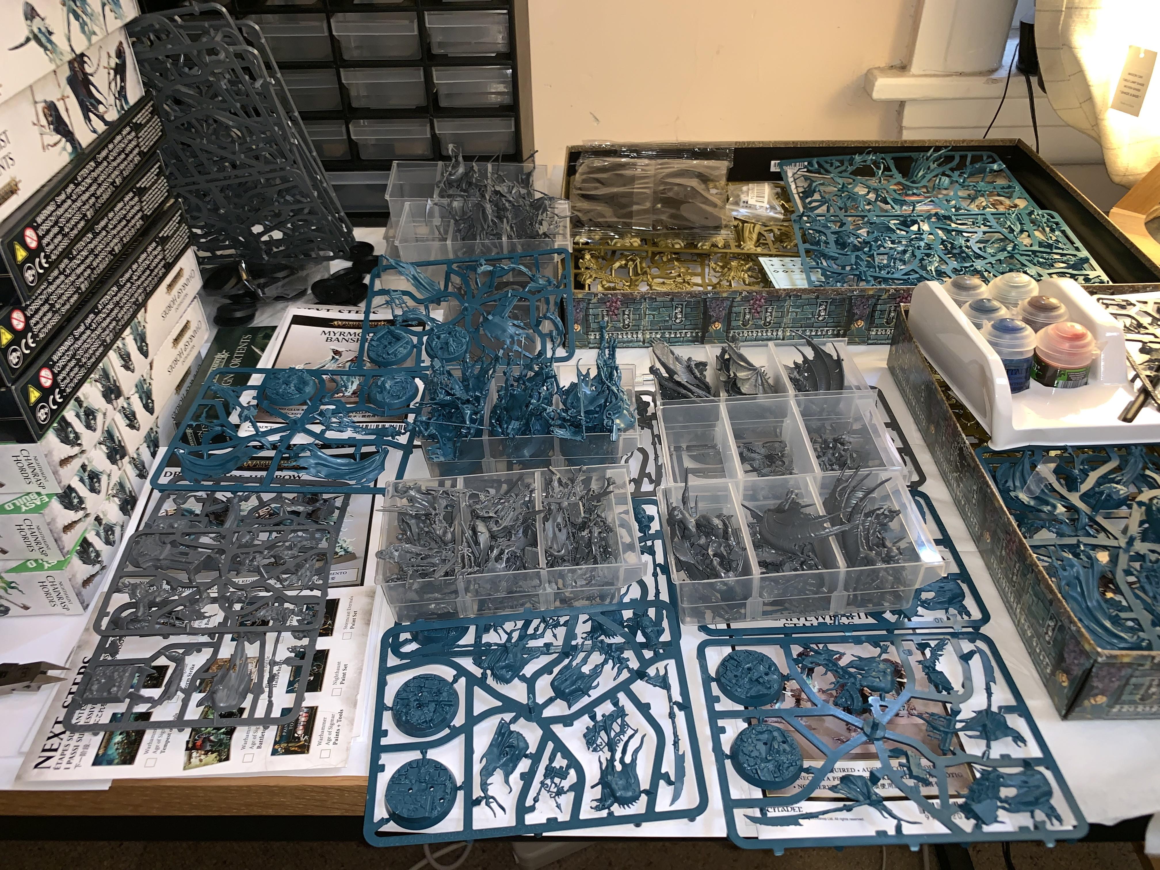 Age Of Sigmar, Build Log, Games Workshop, Nighthaunt, Nighthaunt Build Log, Nighthaunt Build Log 01, Nighthaunt Wip