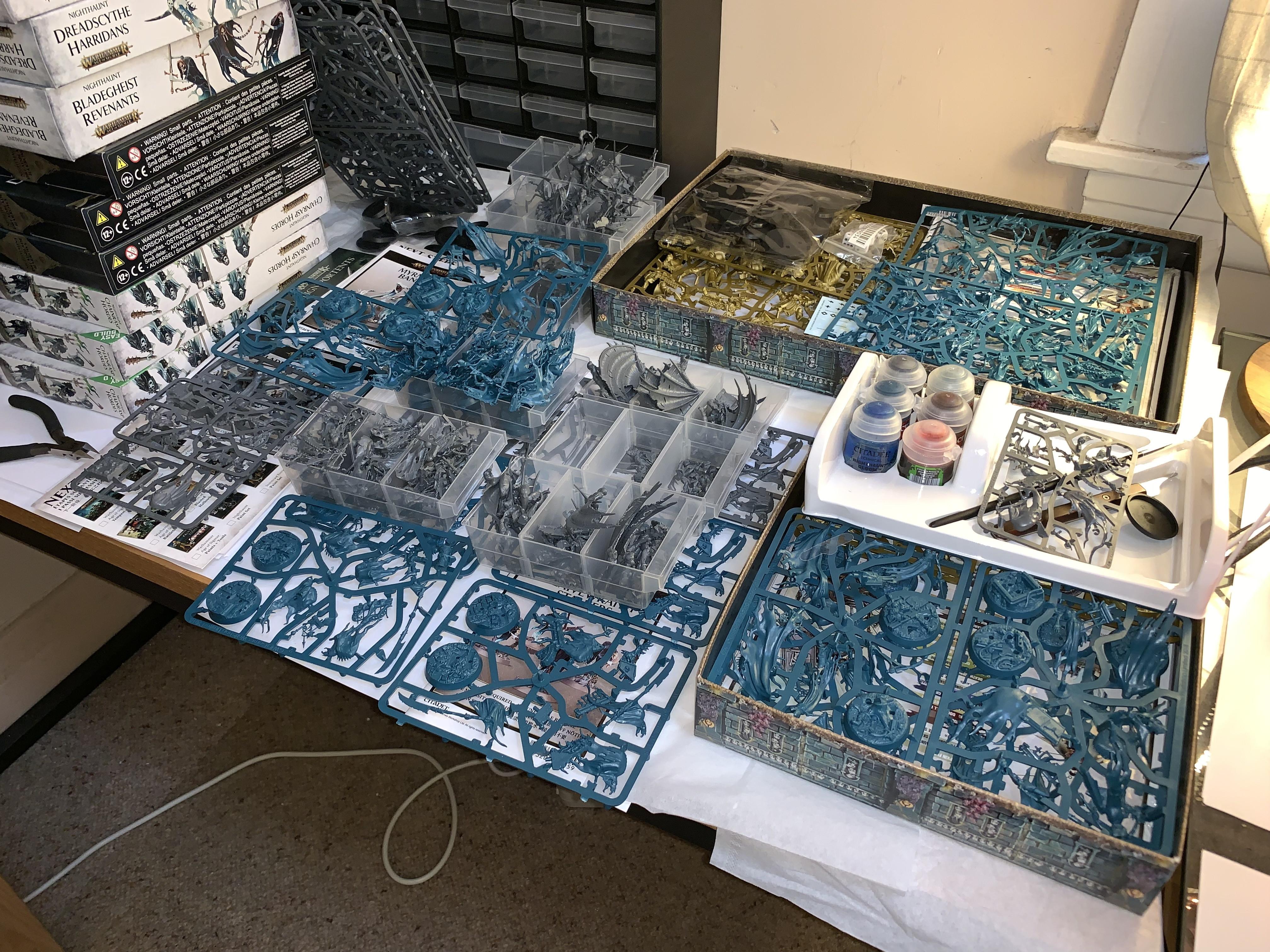Age Of Sigmar, Build Log, Games Workshop, Nighthaunt, Nighthaunt Build Log, Nighthaunt Build Log 01, Nighthaunt Wip