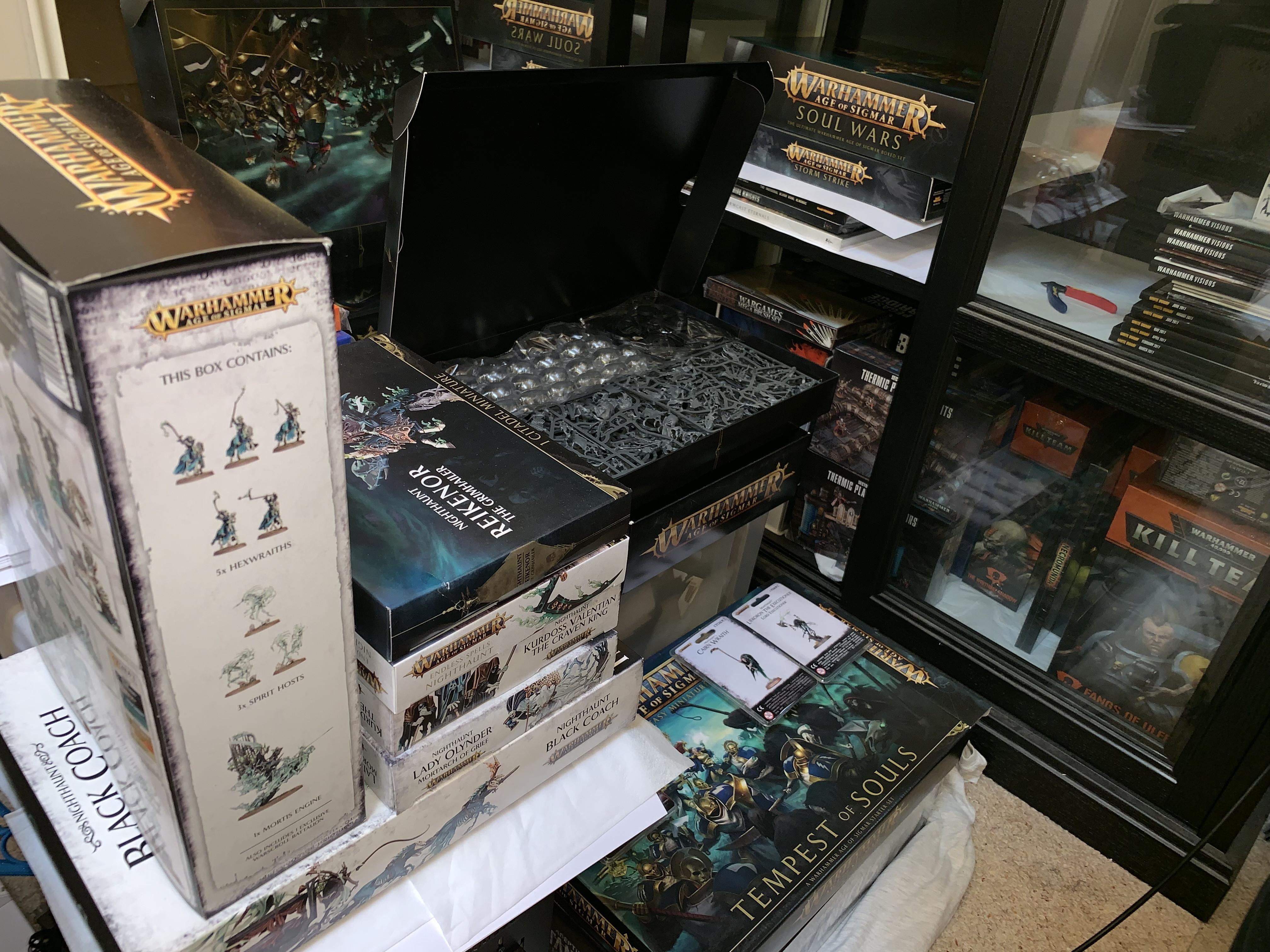 Age Of Sigmar, Build Log, Games Workshop, Nighthaunt, Nighthaunt Build Log, Nighthaunt Build Log 01, Nighthaunt Wip
