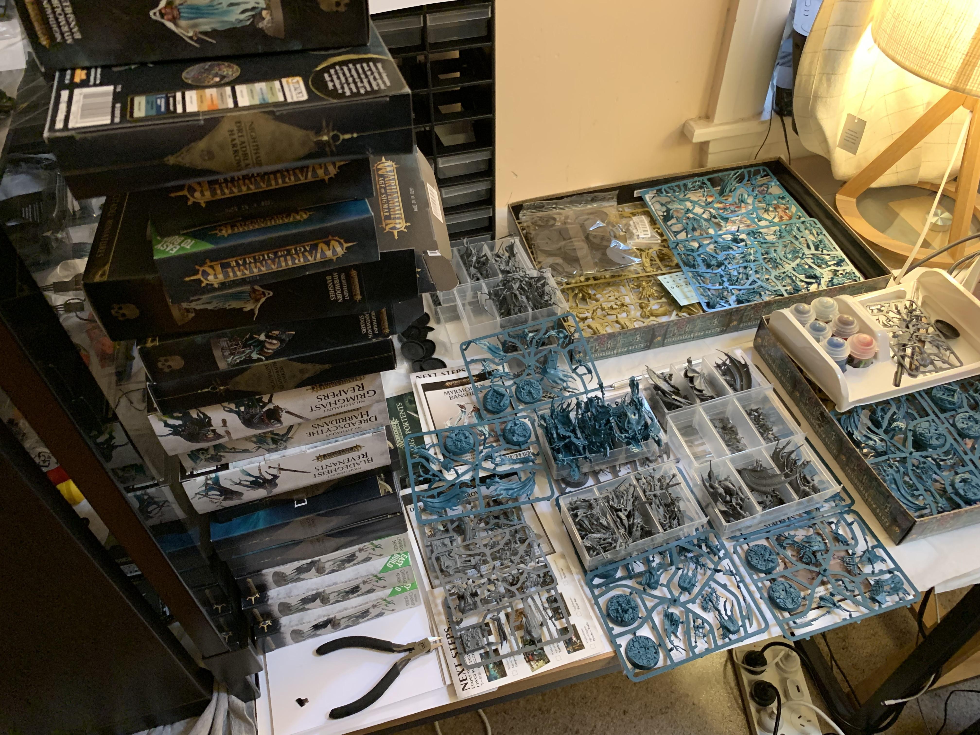 Age Of Sigmar, Build Log, Games Workshop, Nighthaunt, Nighthaunt Build Log, Nighthaunt Build Log 01, Nighthaunt Wip