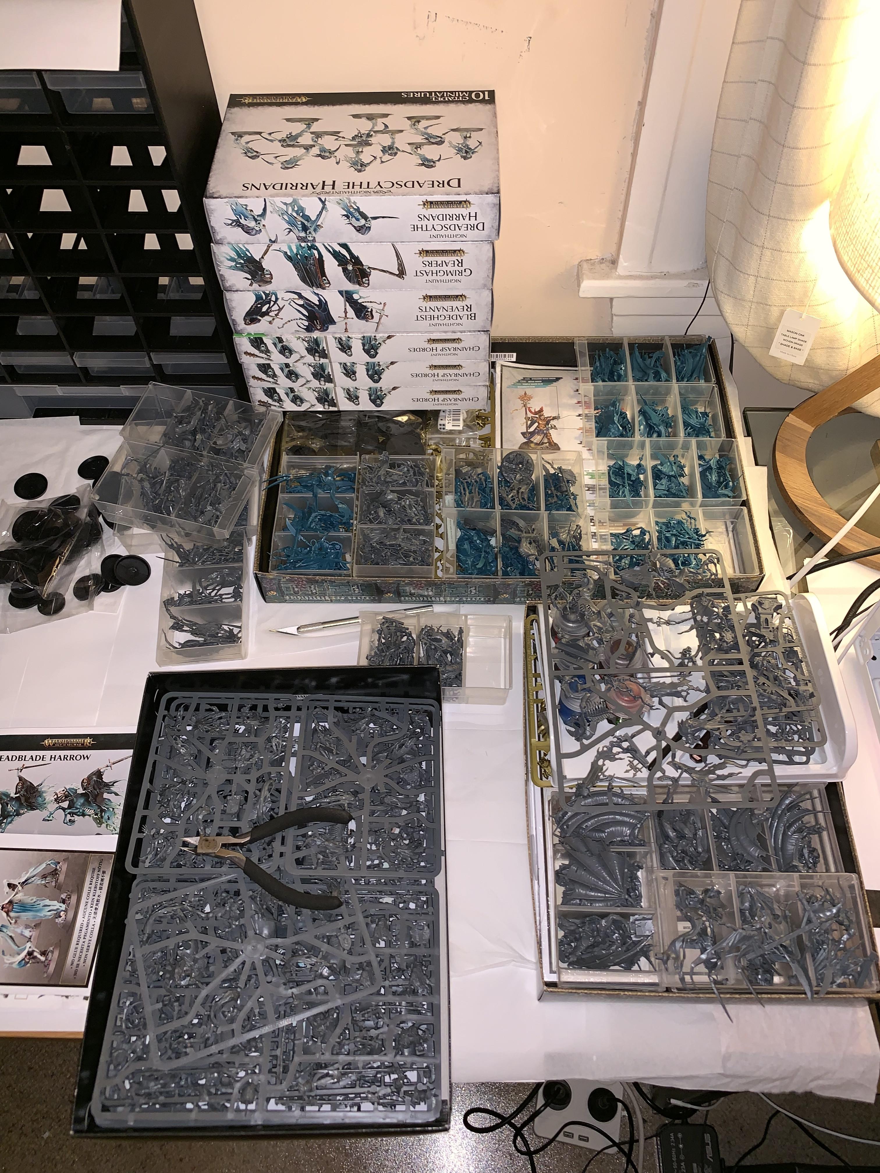 Age Of Sigmar, Build Log, Games Workshop, Nighthaunt, Nighthaunt Build Log, Nighthaunt Build Log 02, Nighthaunt Wip