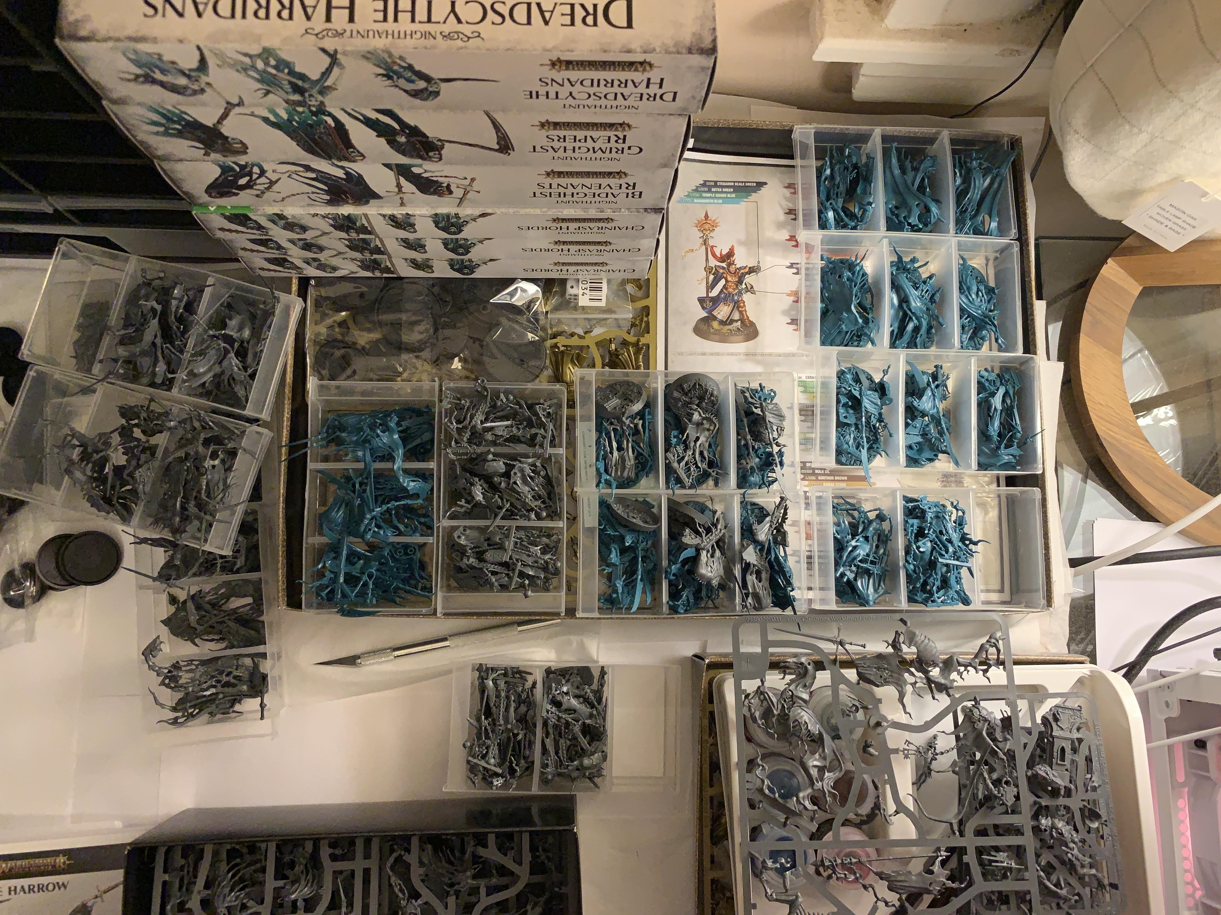 Age Of Sigmar, Build Log, Games Workshop, Nighthaunt, Nighthaunt Build Log, Nighthaunt Build Log 02, Nighthaunt Wip