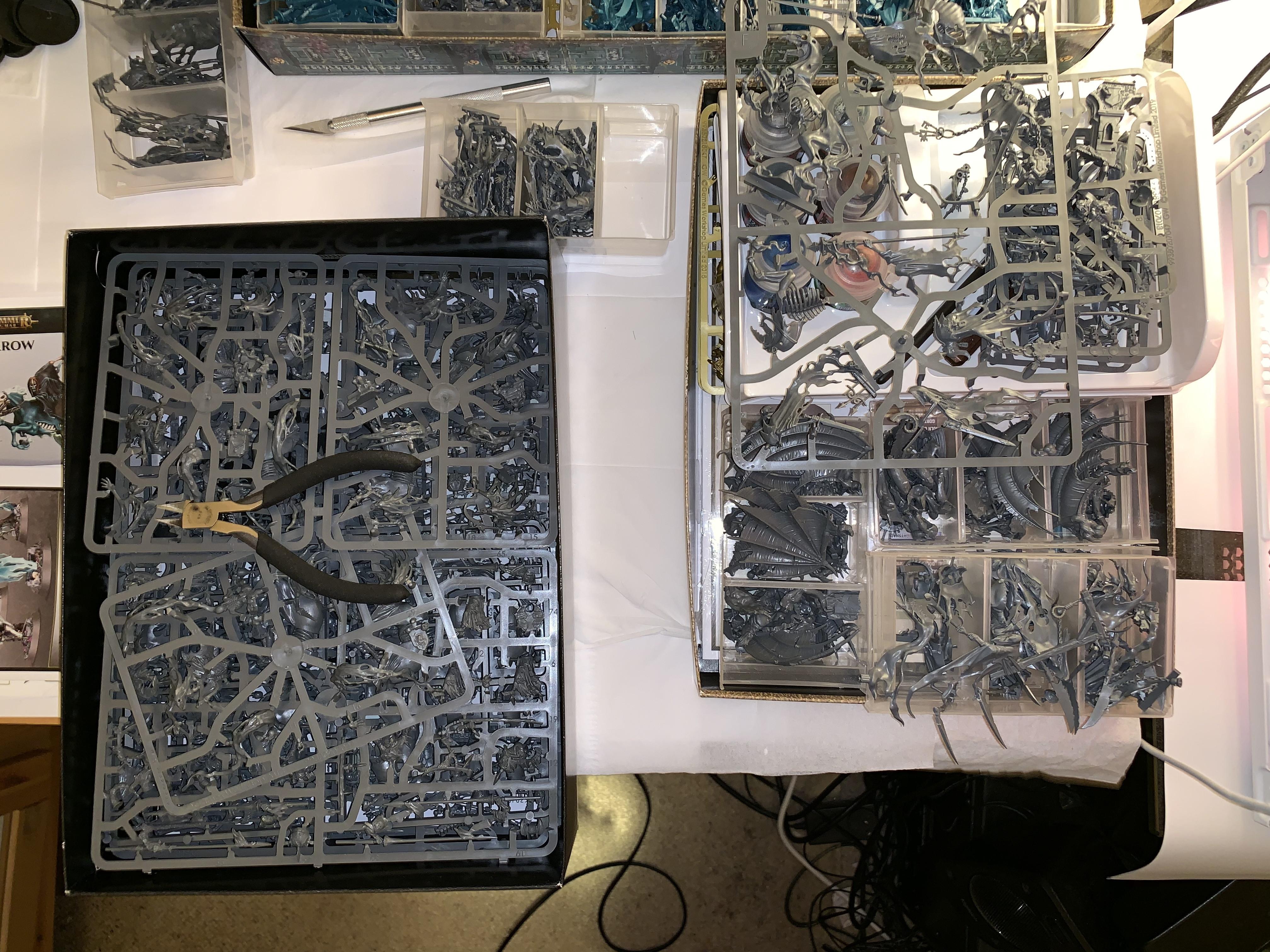 Age Of Sigmar, Build Log, Games Workshop, Nighthaunt, Nighthaunt Build Log, Nighthaunt Build Log 02, Nighthaunt Wip