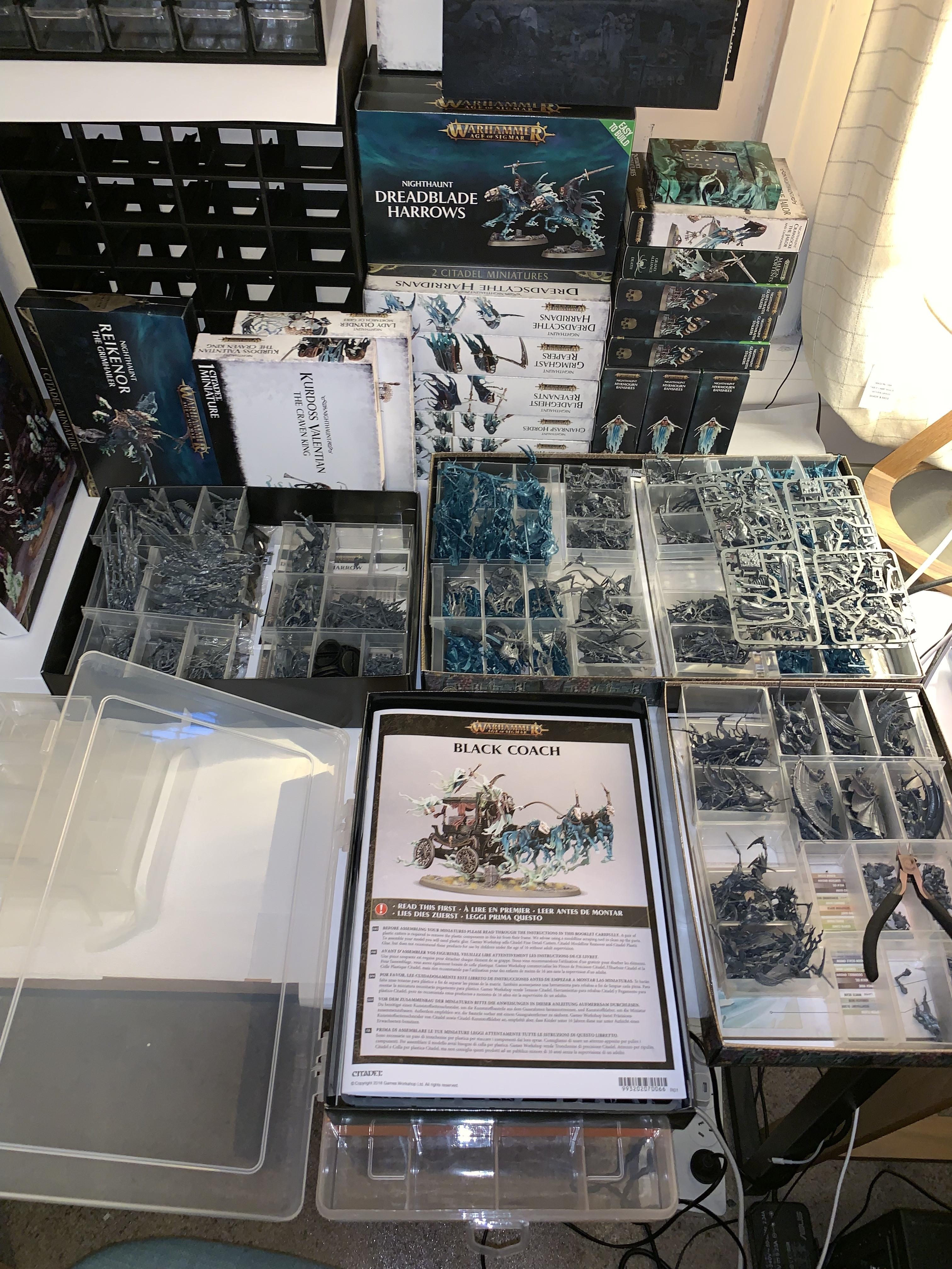 Age Of Sigmar, Build Log, Games Workshop, Nighthaunt, Nighthaunt Build Log, Nighthaunt Build Log 03, Nighthaunt Wip