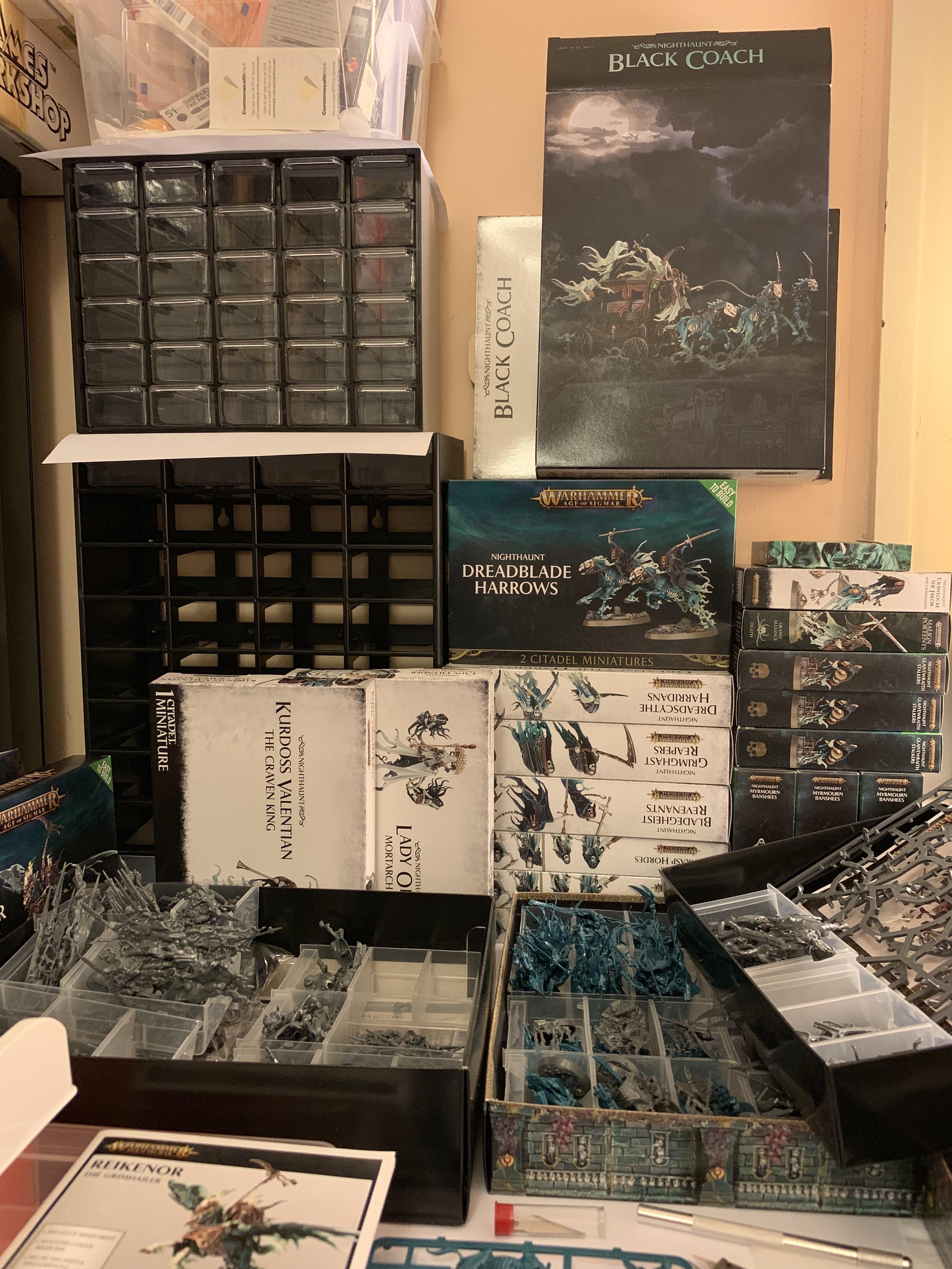 Age Of Sigmar, Build Log, Games Workshop, Nighthaunt, Nighthaunt Build Log, Nighthaunt Build Log 03, Nighthaunt Wip