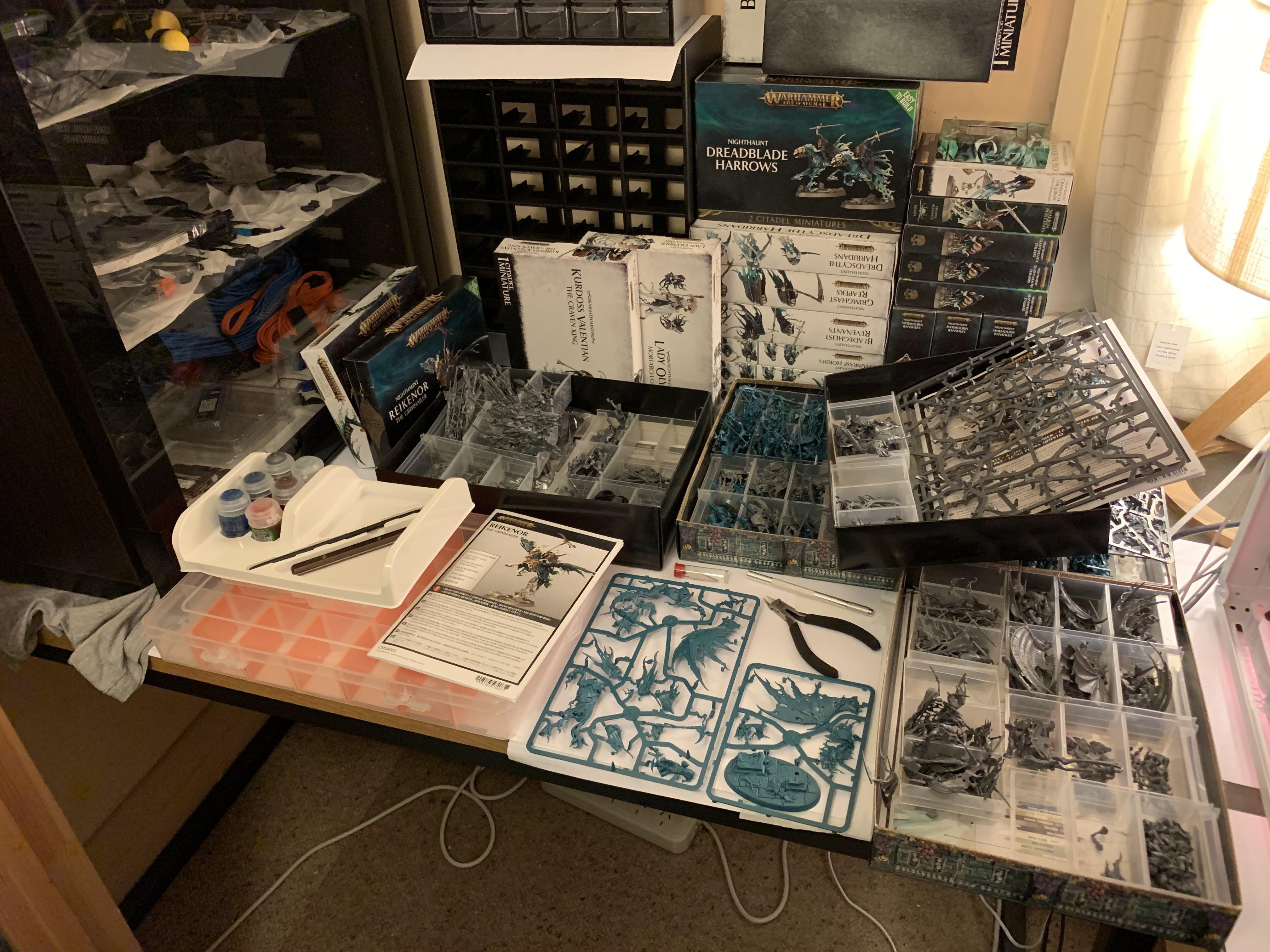 Age Of Sigmar, Build Log, Games Workshop, Nighthaunt, Nighthaunt Build Log, Nighthaunt Build Log 03, Nighthaunt Wip