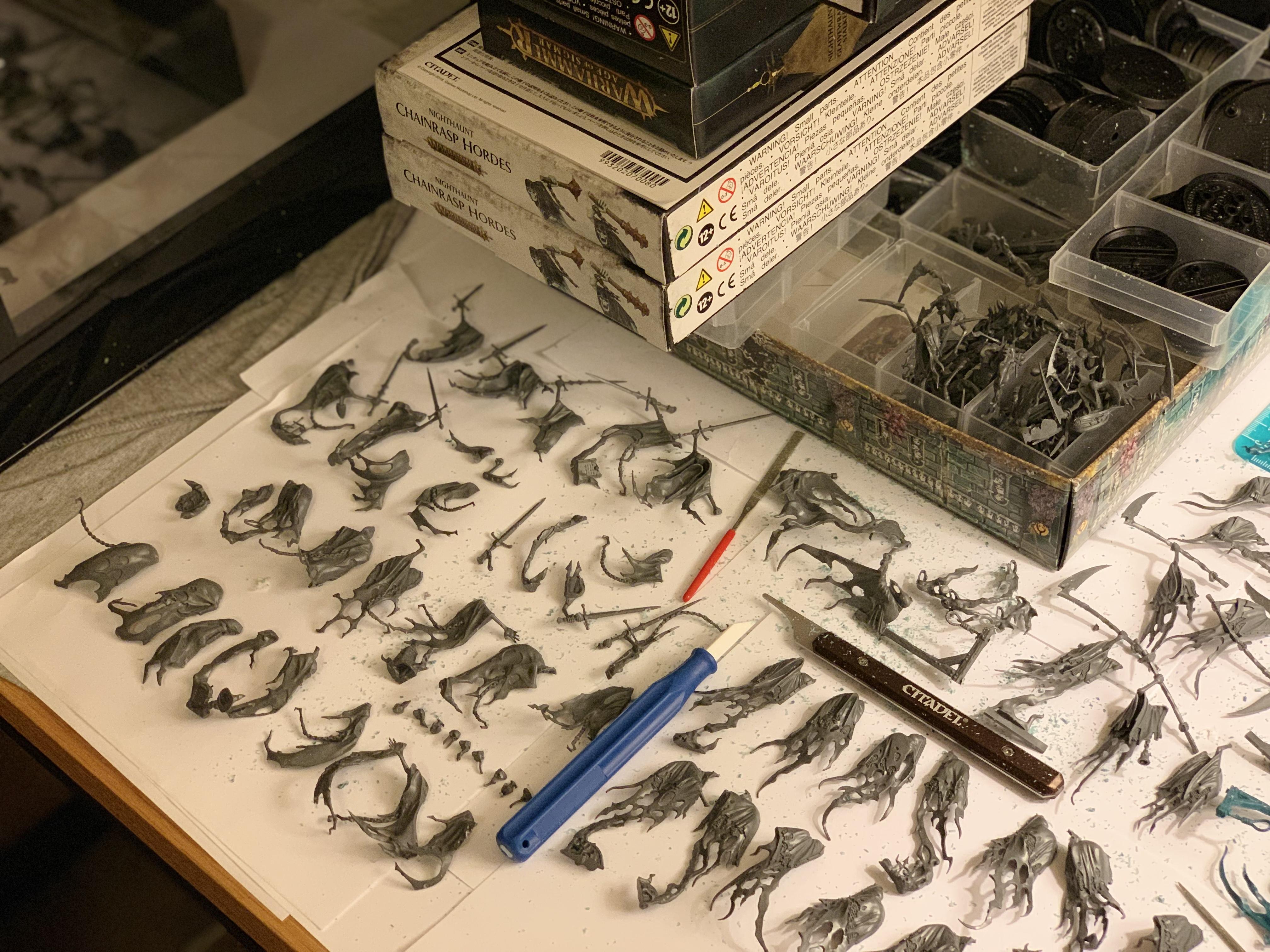 Age Of Sigmar, Build Log, Games Workshop, Nighthaunt, Nighthaunt Build Log, Nighthaunt Build Log 03.2, Nighthaunt Wip