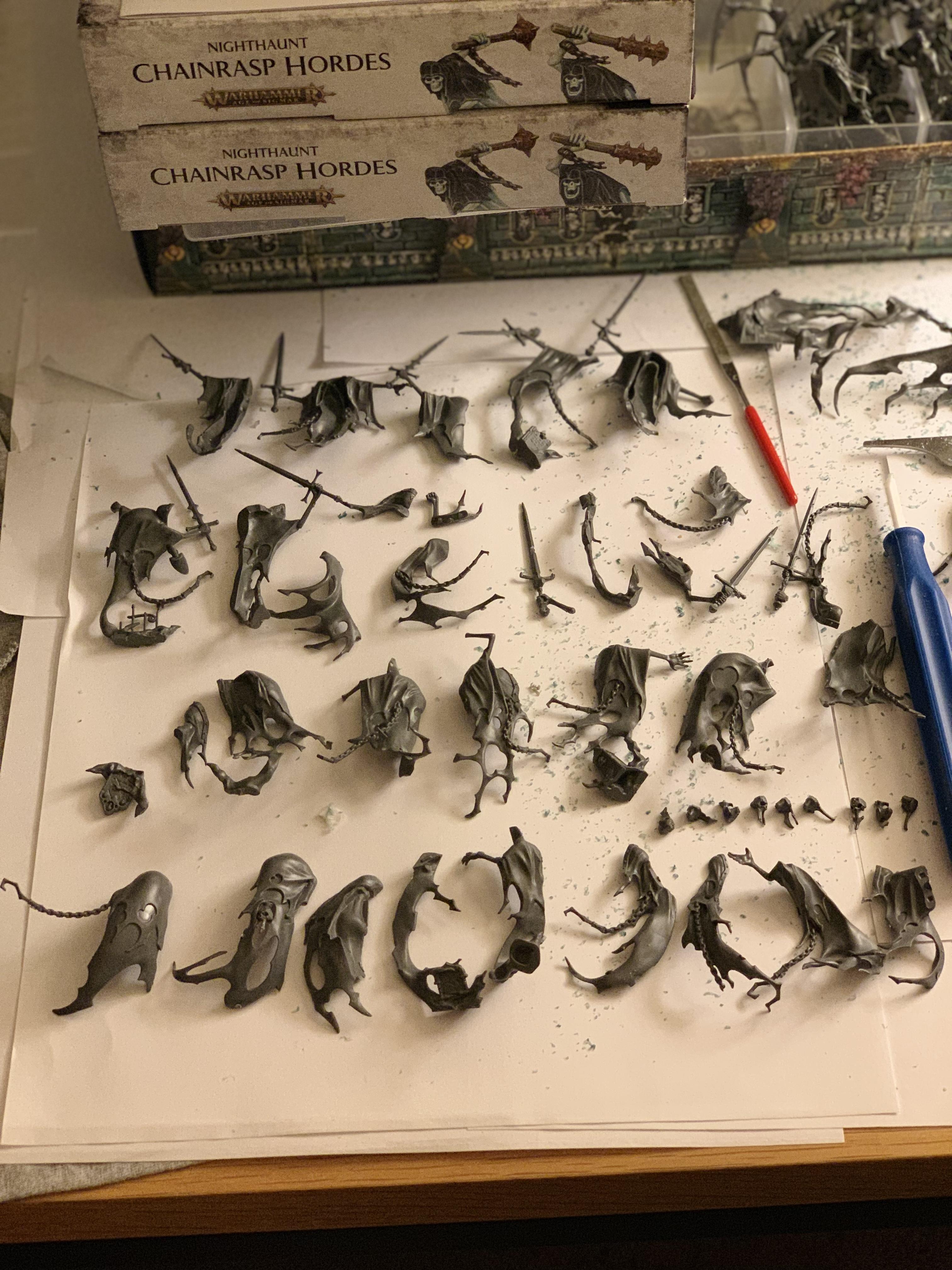 Age Of Sigmar, Build Log, Games Workshop, Nighthaunt, Nighthaunt Build Log, Nighthaunt Build Log 03.2, Nighthaunt Wip
