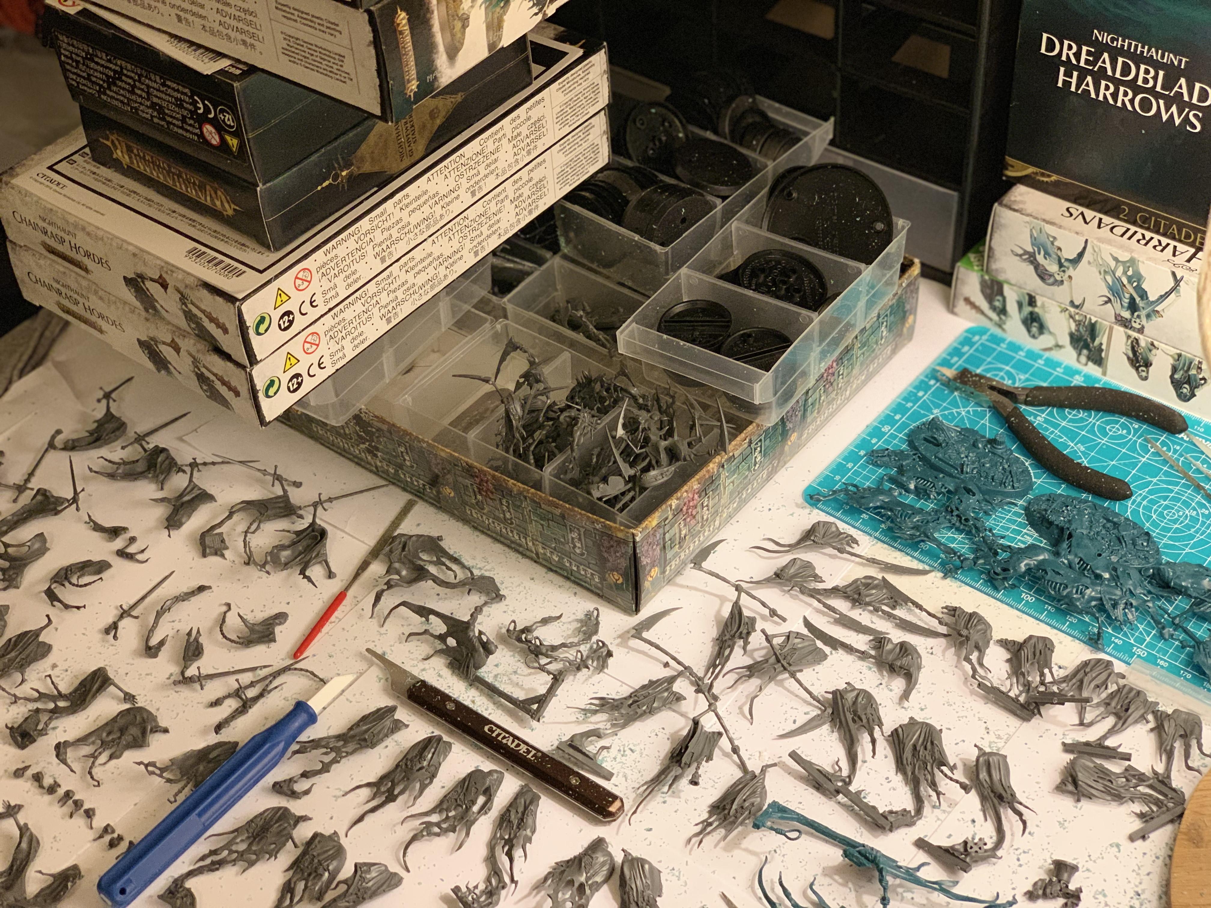 Age Of Sigmar, Build Log, Games Workshop, Nighthaunt, Nighthaunt Build Log, Nighthaunt Build Log 03.2, Nighthaunt Wip