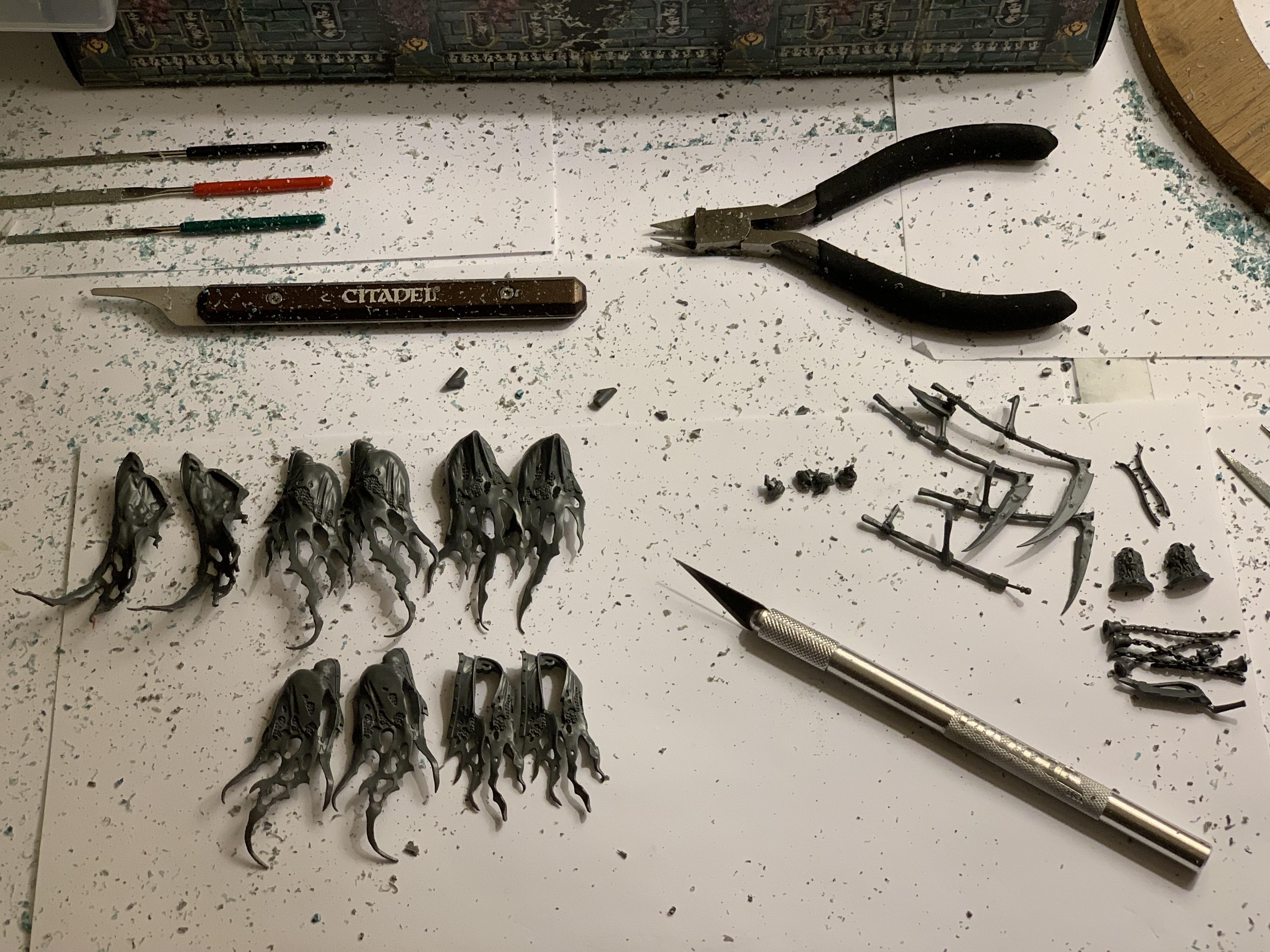 Age Of Sigmar, Build Log, Games Workshop, Nighthaunt, Nighthaunt Build Log, Nighthaunt Build Log 03.3, Nighthaunt Wip