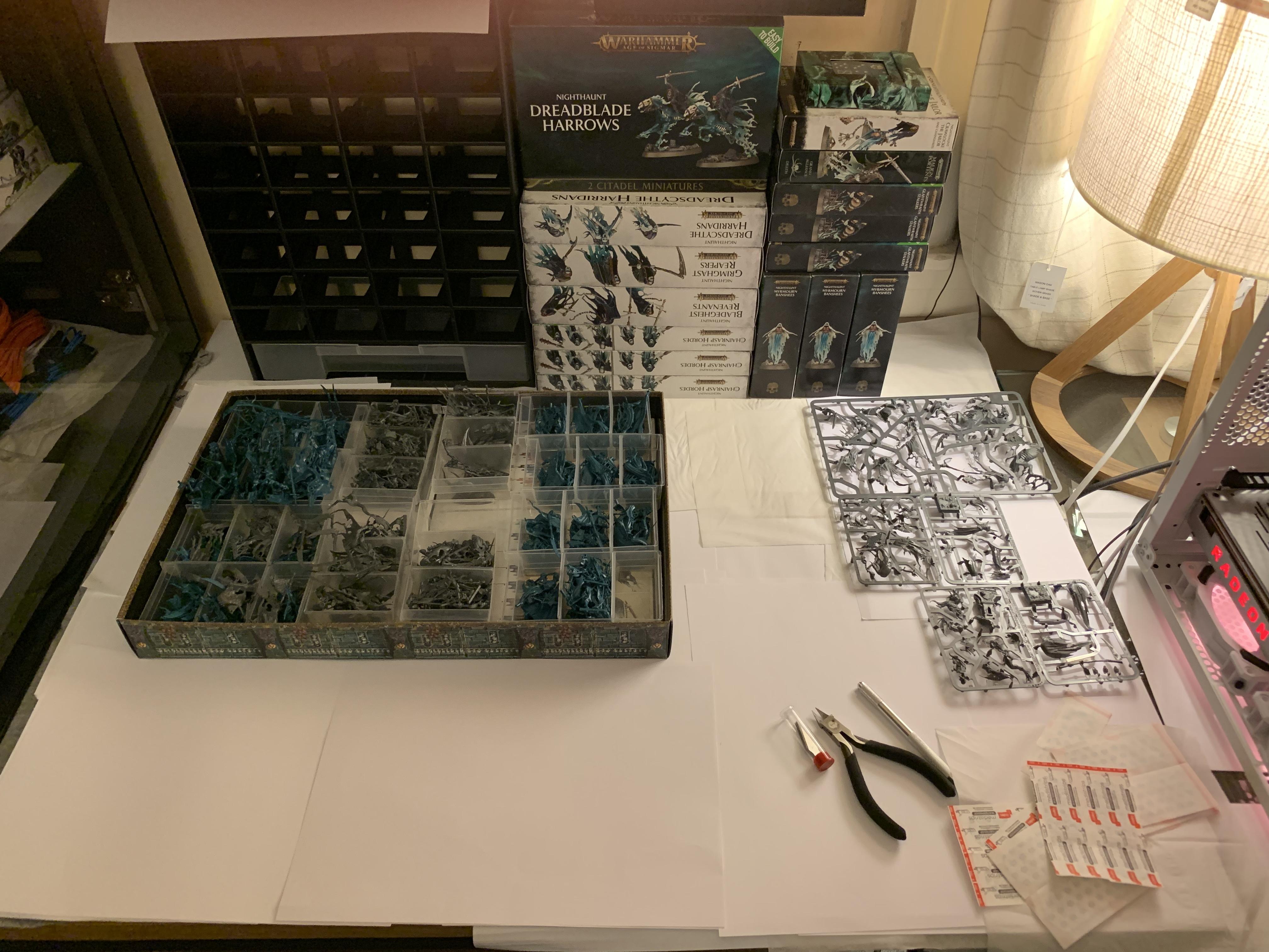 Age Of Sigmar, Build Log, Games Workshop, Nighthaunt, Nighthaunt Build Log, Nighthaunt Build Log 04, Nighthaunt Wip