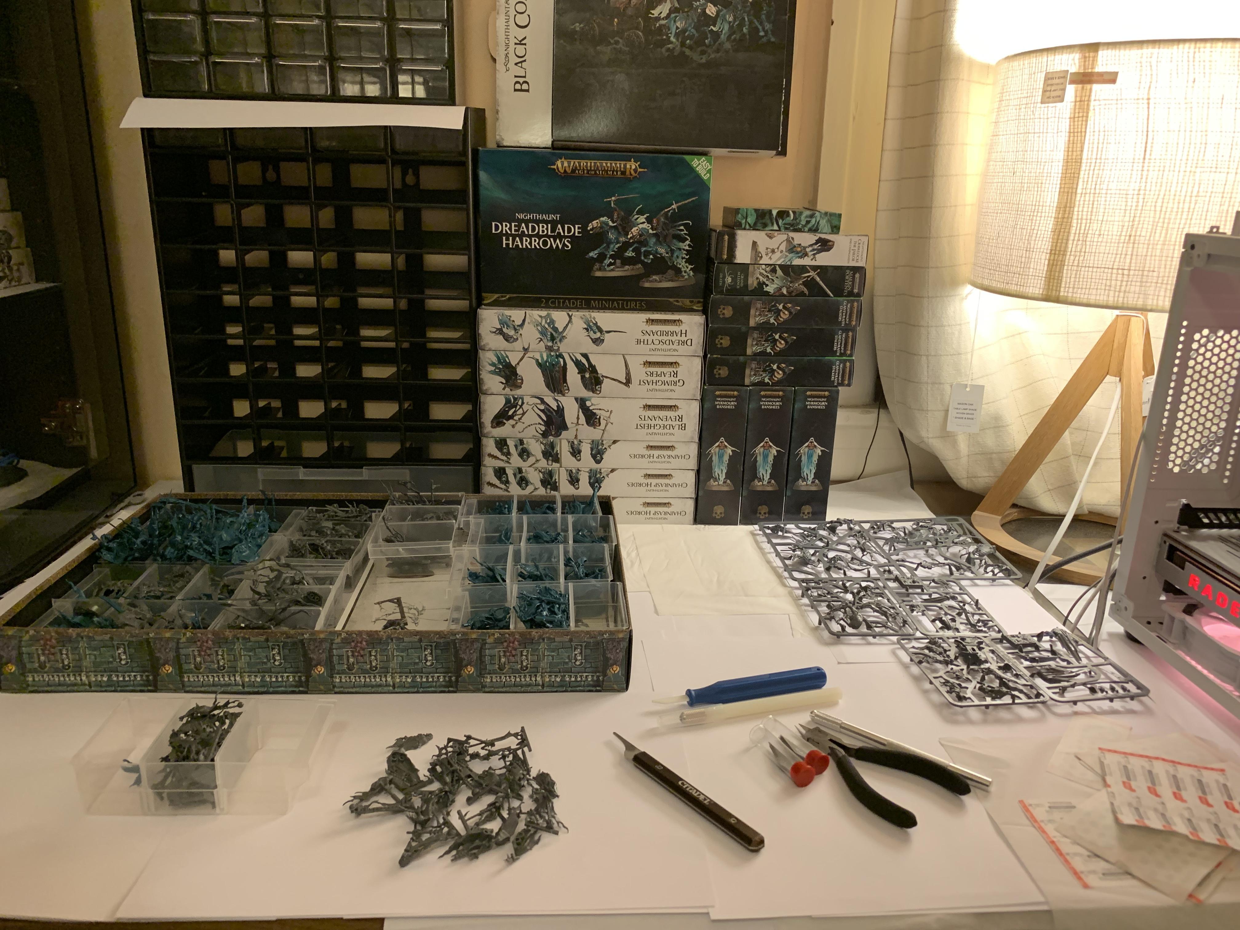 Age Of Sigmar, Build Log, Games Workshop, Nighthaunt, Nighthaunt Build Log, Nighthaunt Build Log 04, Nighthaunt Wip