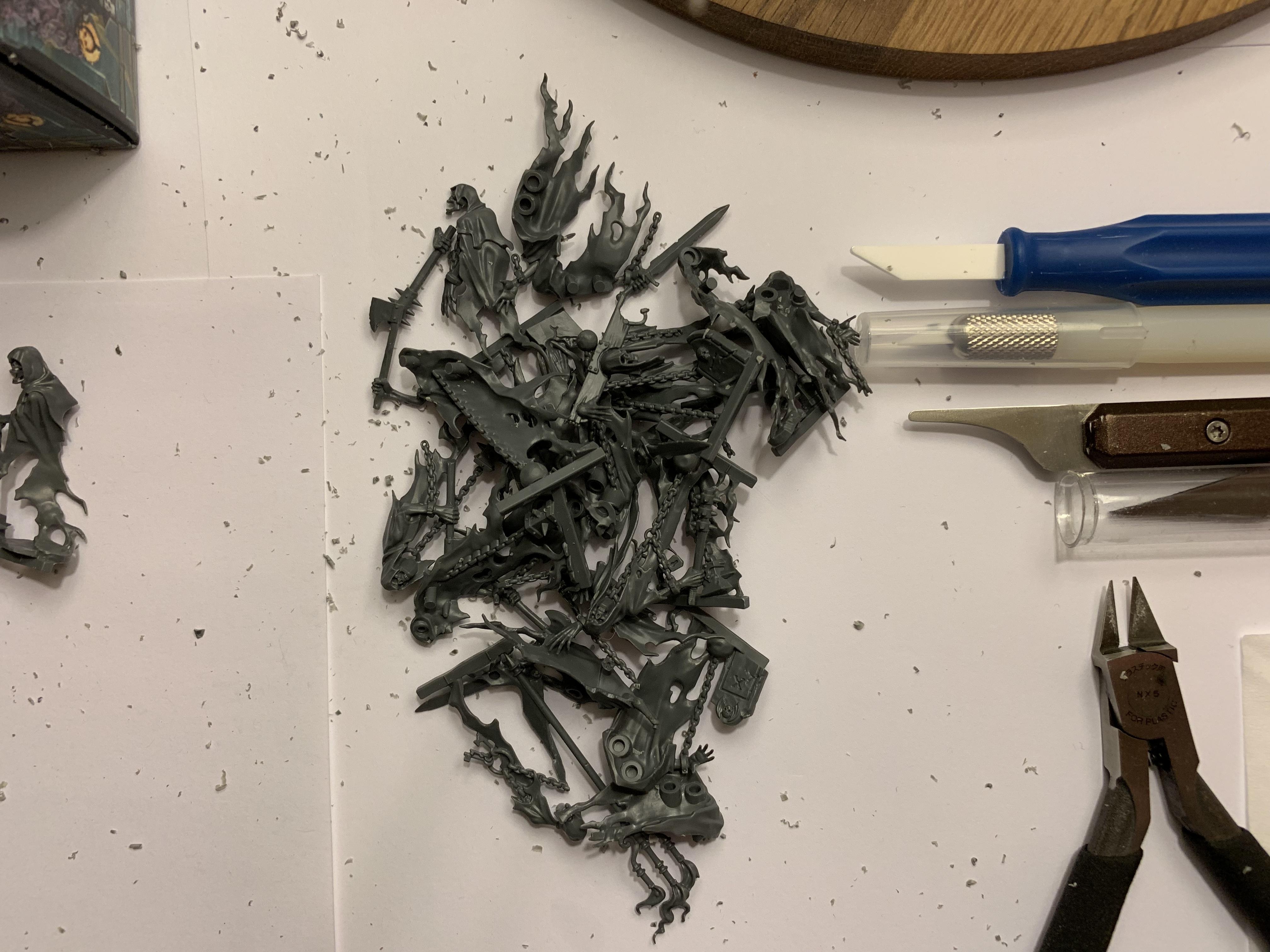 Age Of Sigmar, Build Log, Games Workshop, Nighthaunt, Nighthaunt Build Log, Nighthaunt Build Log 04, Nighthaunt Wip