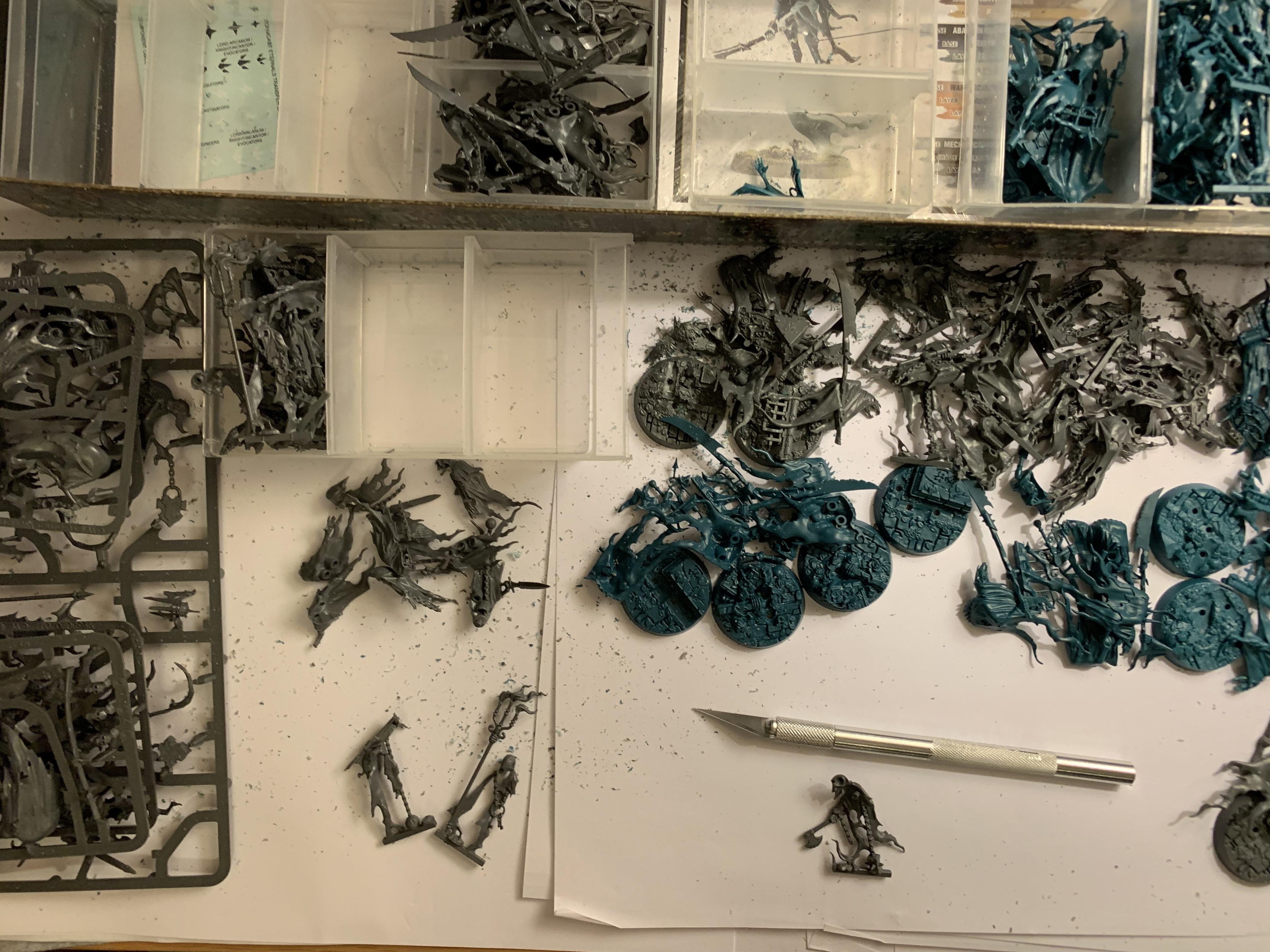 Age Of Sigmar, Build Log, Games Workshop, Nighthaunt, Nighthaunt Build Log, Nighthaunt Build Log 04, Nighthaunt Wip