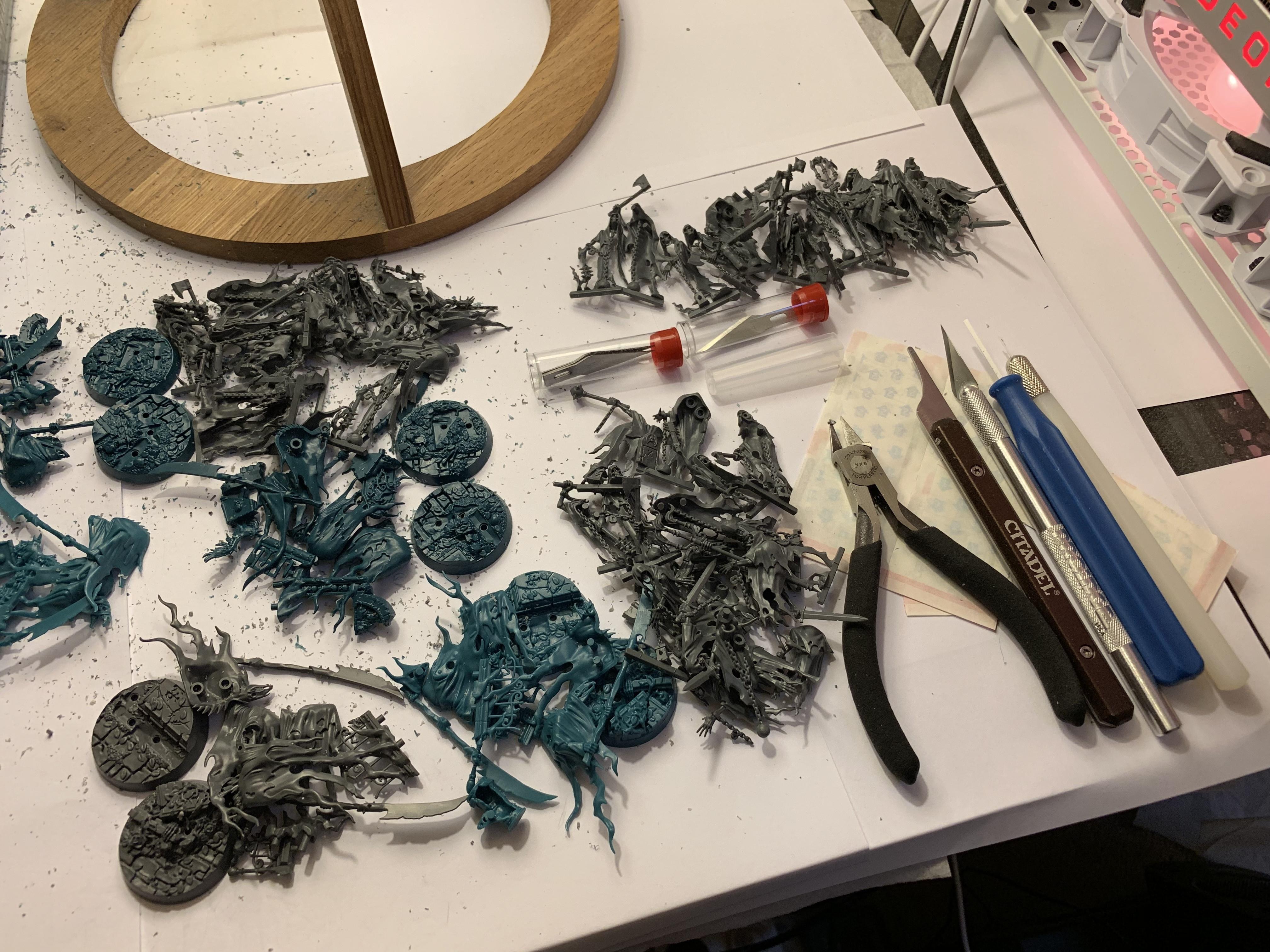 Age Of Sigmar, Build Log, Games Workshop, Nighthaunt, Nighthaunt Build Log, Nighthaunt Build Log 04, Nighthaunt Wip