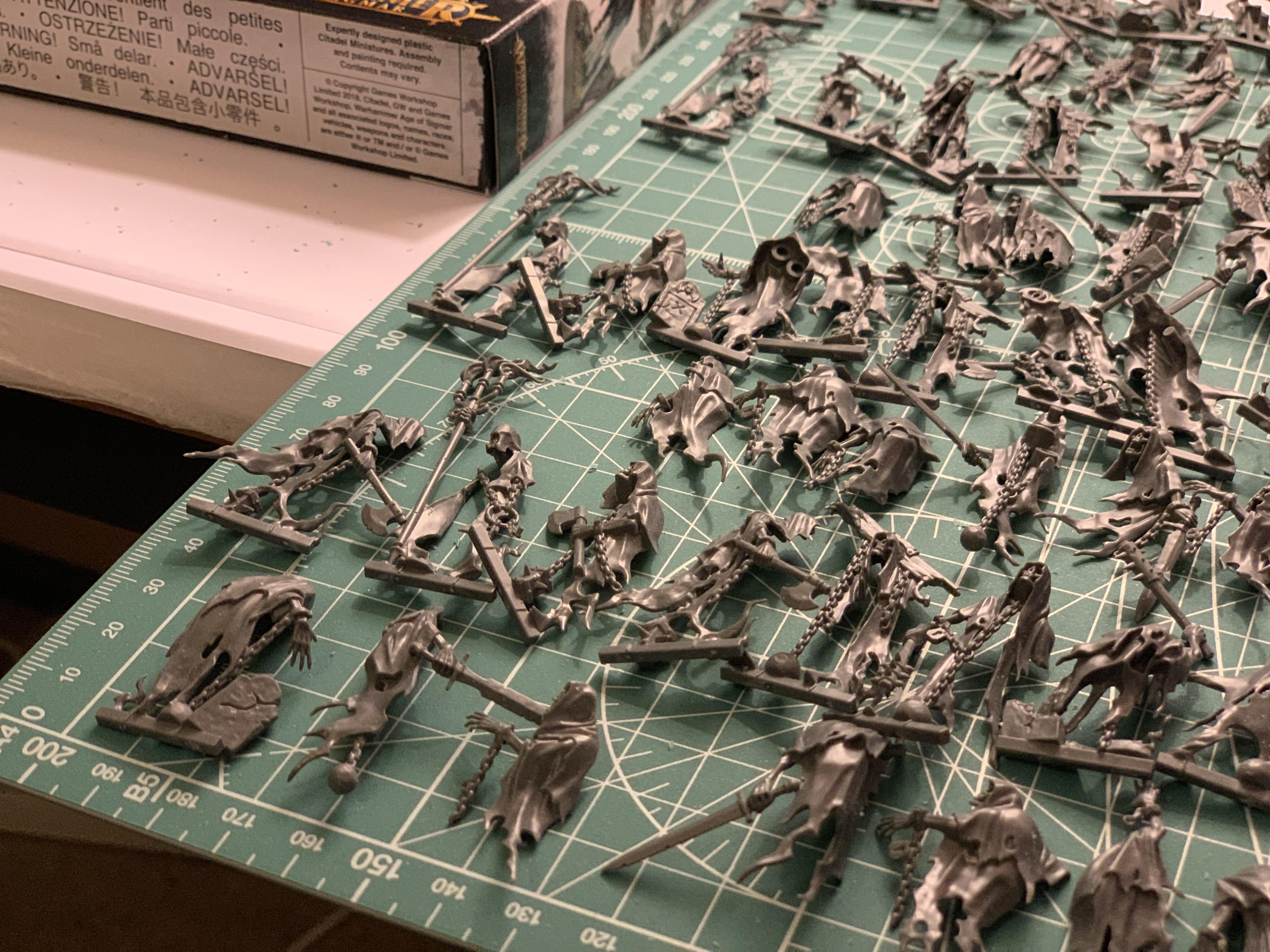 Age Of Sigmar, Assembly, Build Log, Games Workshop, Gluing, Nighthaunt, Nighthaunt Build Log, Nighthaunt Build Log 05, Nighthaunt Wip