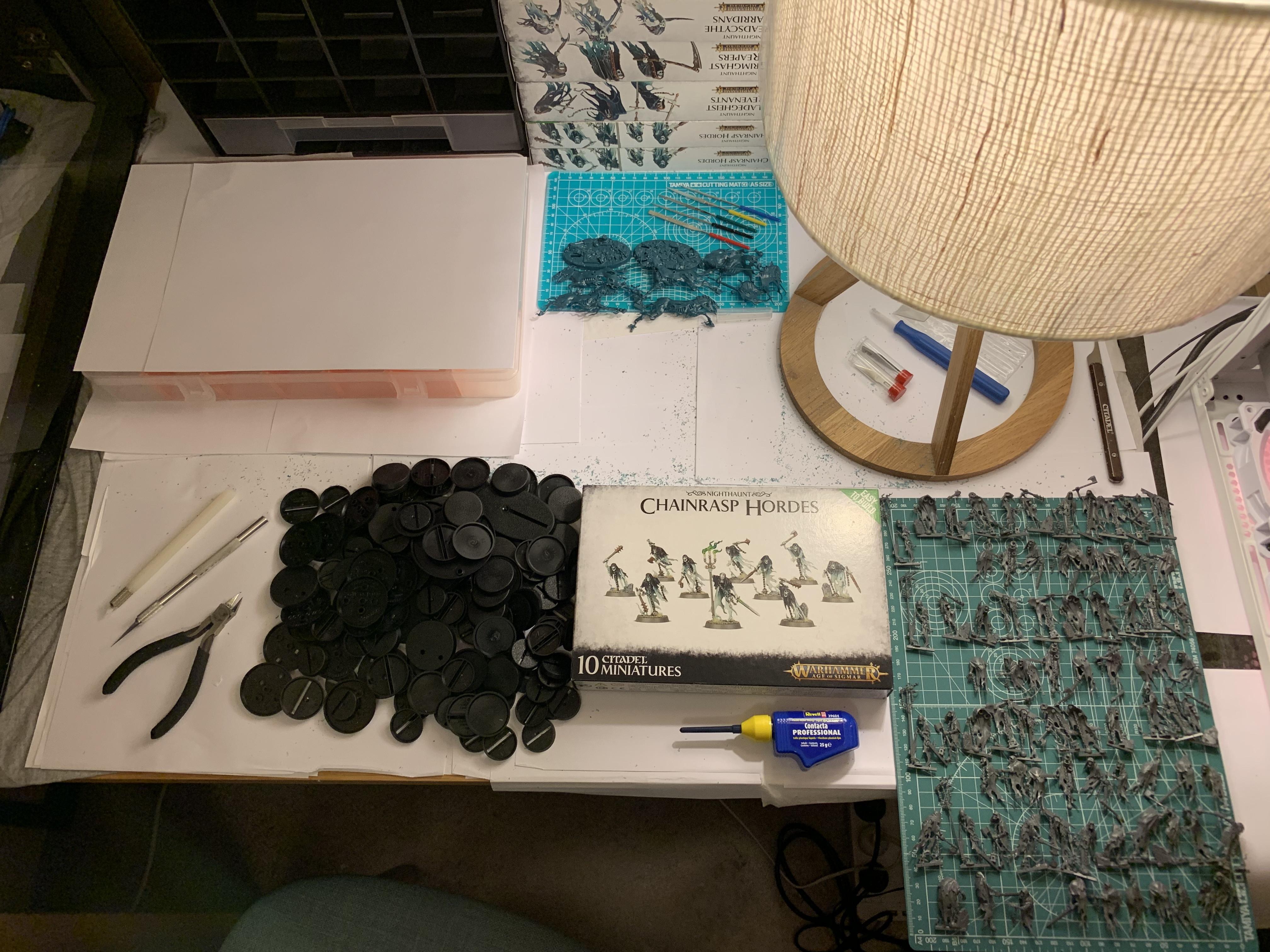 Age Of Sigmar, Assembly, Build Log, Games Workshop, Gluing, Nighthaunt, Nighthaunt Build Log, Nighthaunt Build Log 05, Nighthaunt Wip