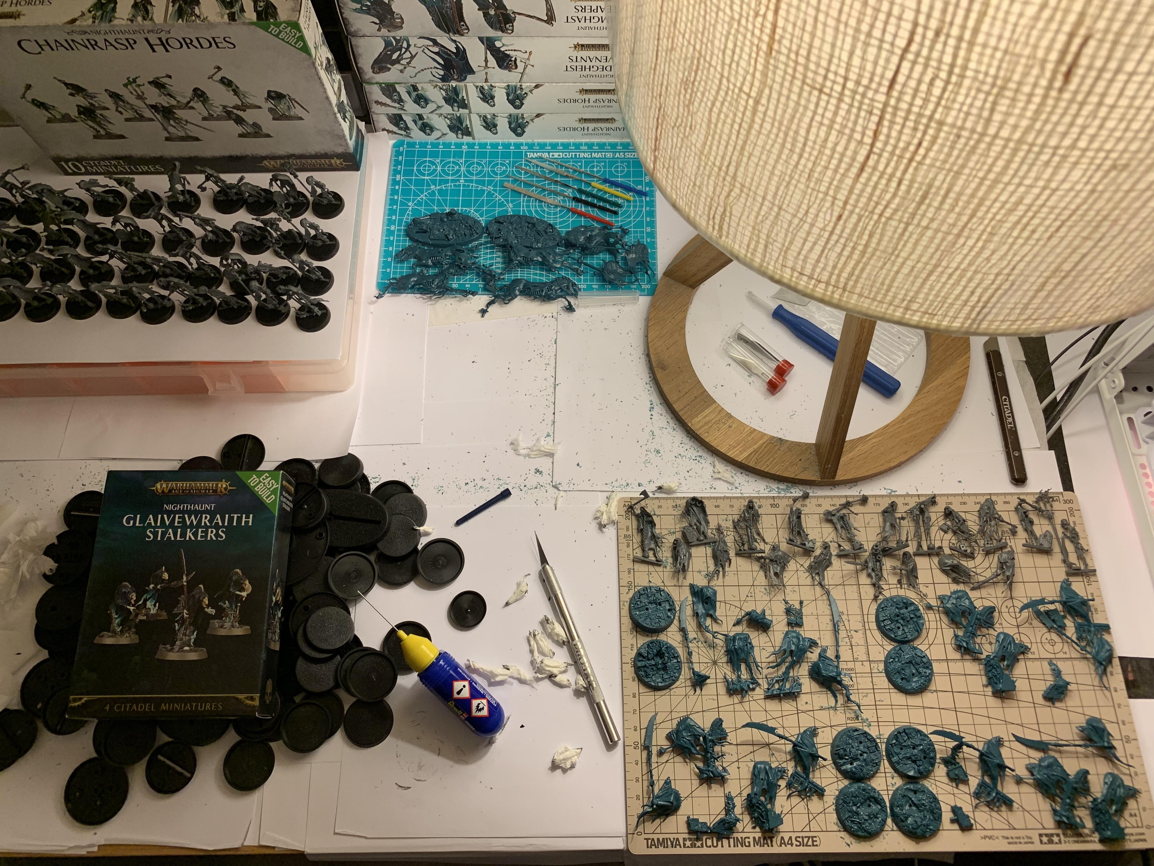 Age Of Sigmar, Assembly, Build Log, Games Workshop, Gluing, Nighthaunt, Nighthaunt Build Log, Nighthaunt Build Log 05, Nighthaunt Wip