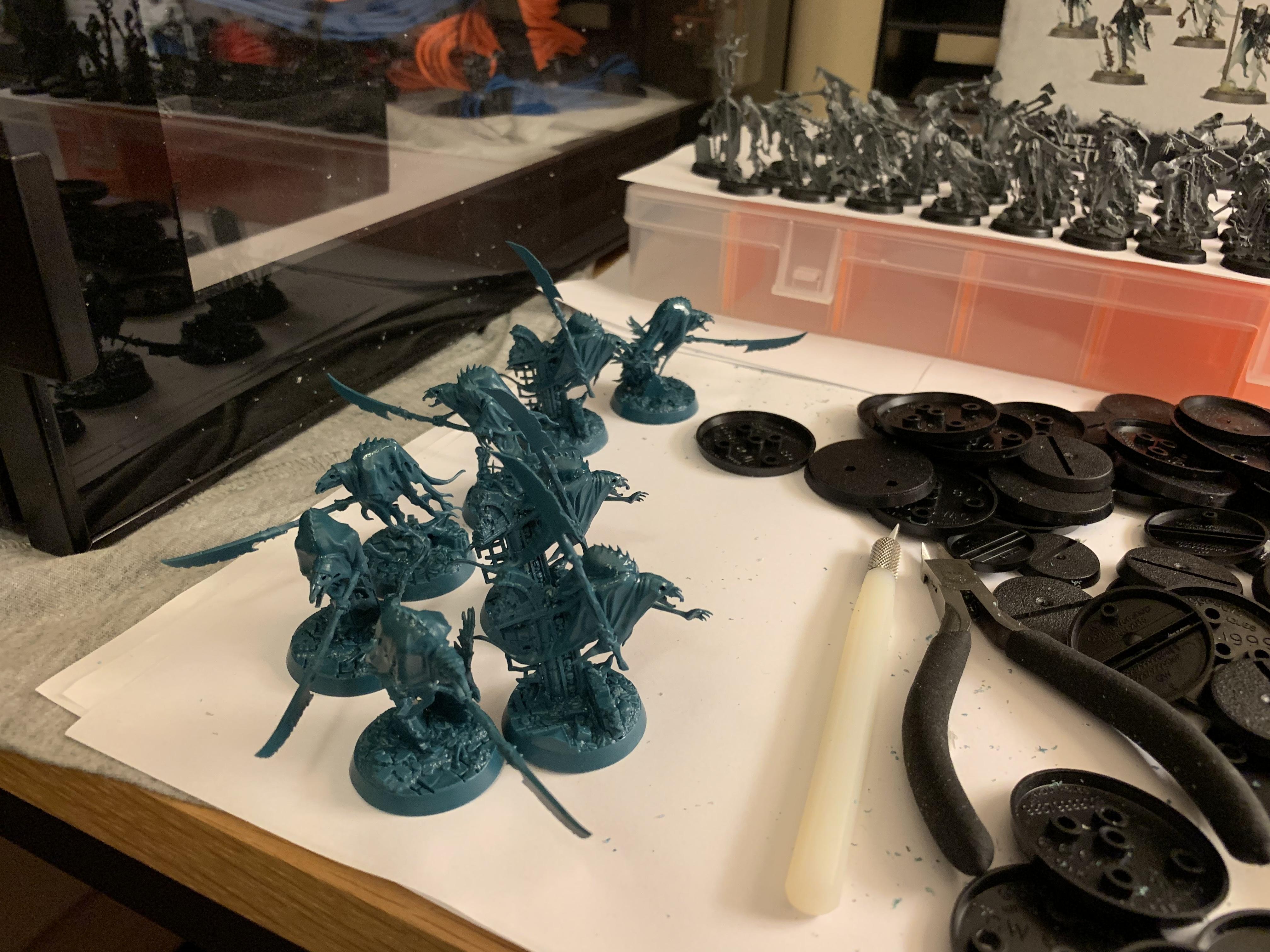 Age Of Sigmar, Assembly, Build Log, Games Workshop, Gluing, Nighthaunt, Nighthaunt Build Log, Nighthaunt Build Log 05, Nighthaunt Wip
