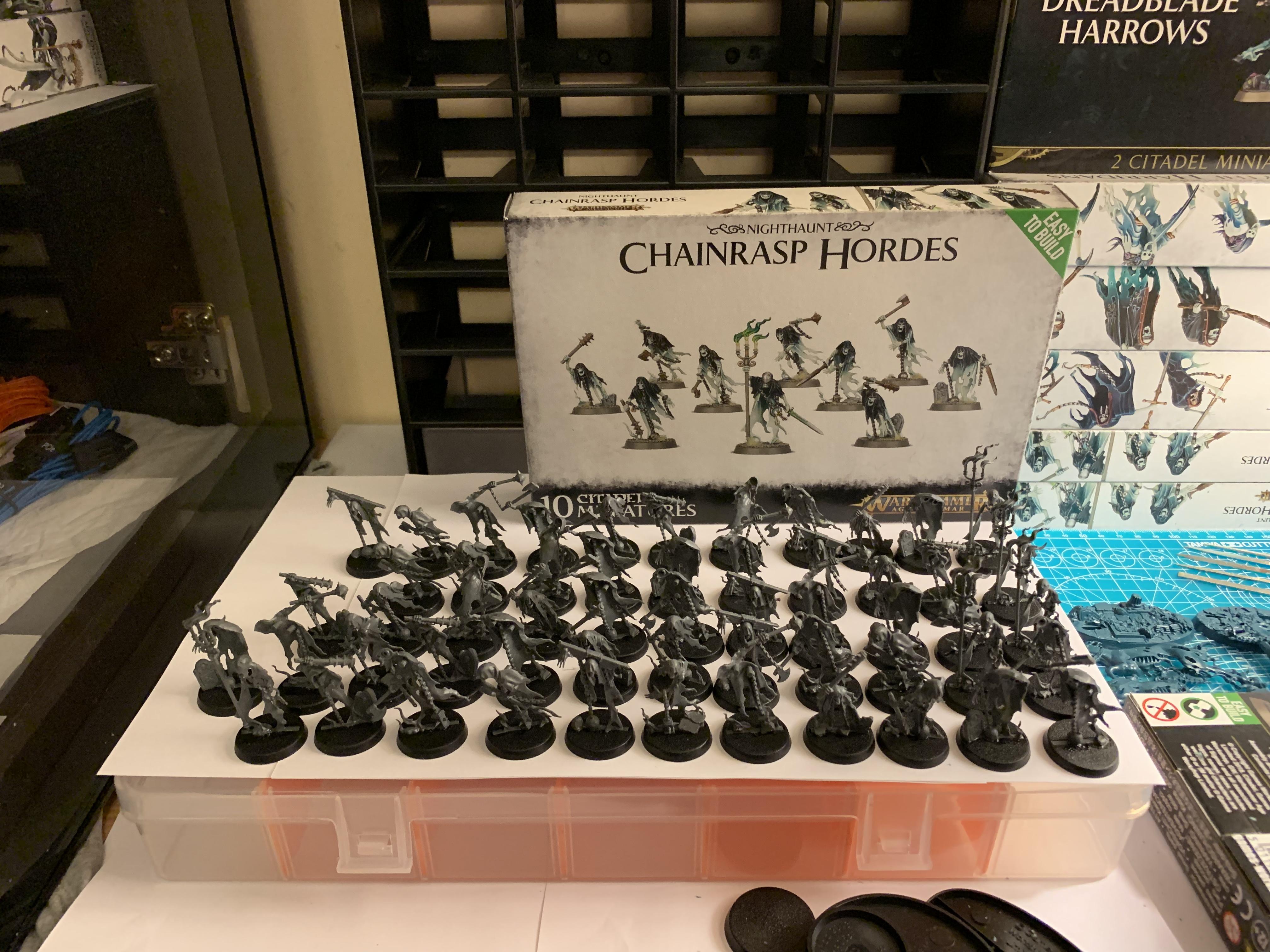 Age Of Sigmar, Assembly, Build Log, Games Workshop, Gluing, Nighthaunt, Nighthaunt Build Log, Nighthaunt Build Log 05, Nighthaunt Wip