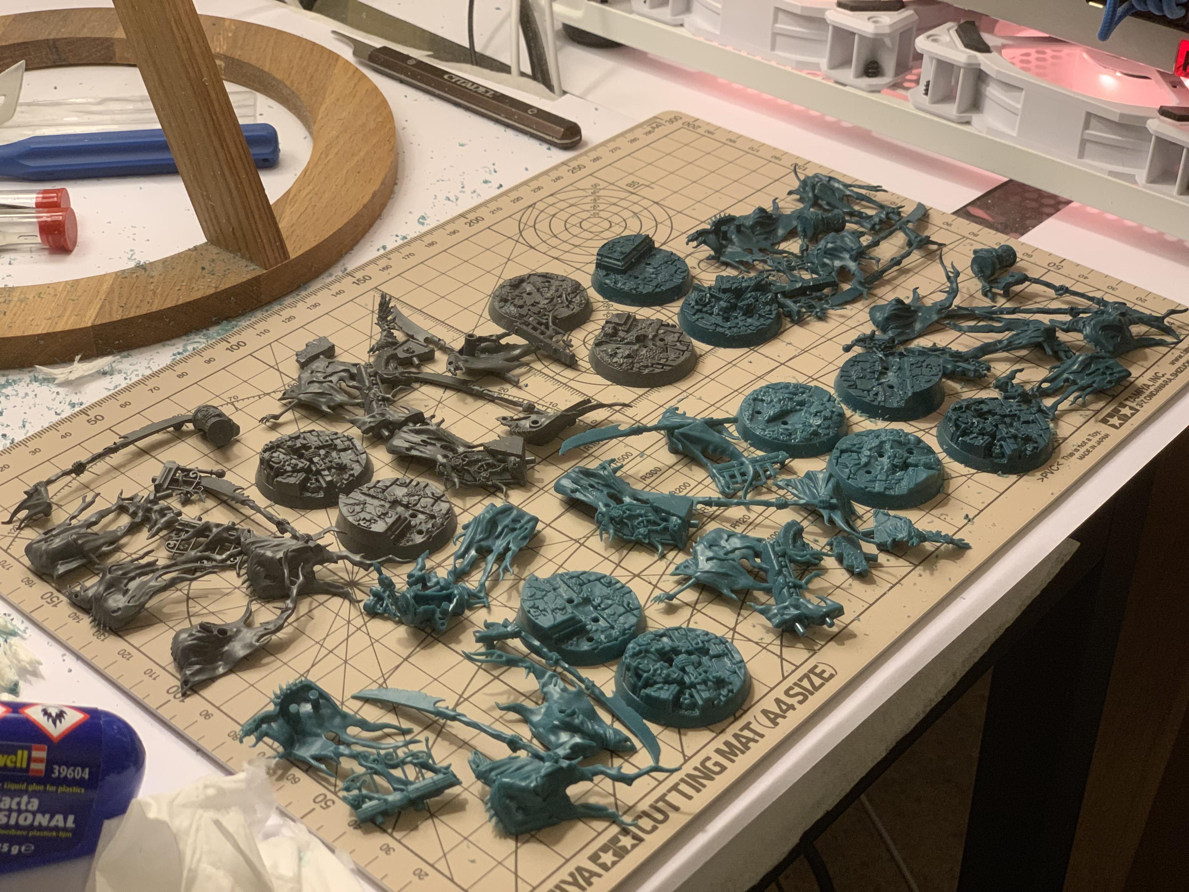 Age Of Sigmar, Assembly, Build Log, Games Workshop, Gluing, Nighthaunt, Nighthaunt Build Log, Nighthaunt Build Log 05, Nighthaunt Wip