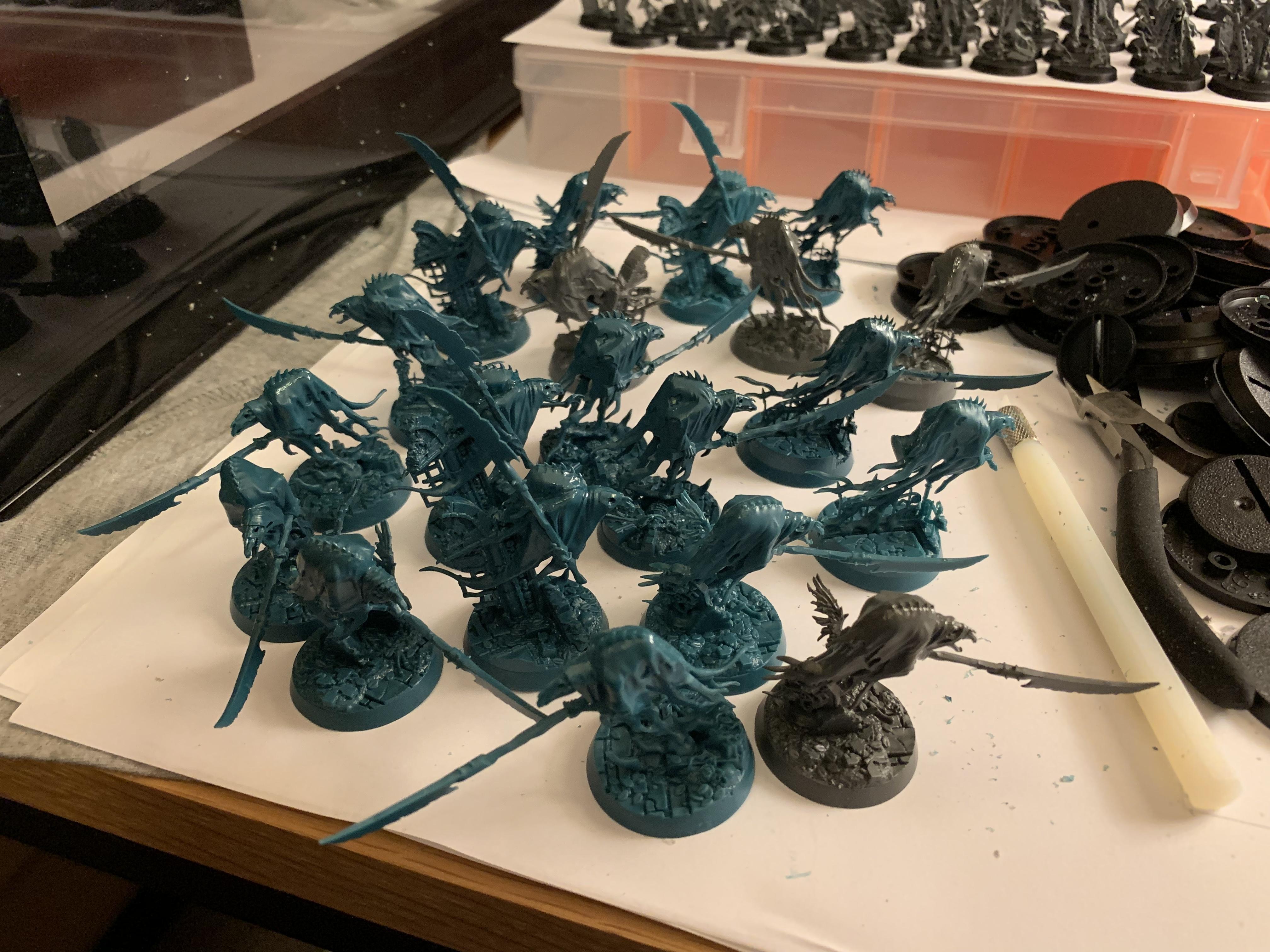 Age Of Sigmar, Assembly, Build Log, Games Workshop, Gluing, Nighthaunt, Nighthaunt Build Log, Nighthaunt Build Log 05, Nighthaunt Wip