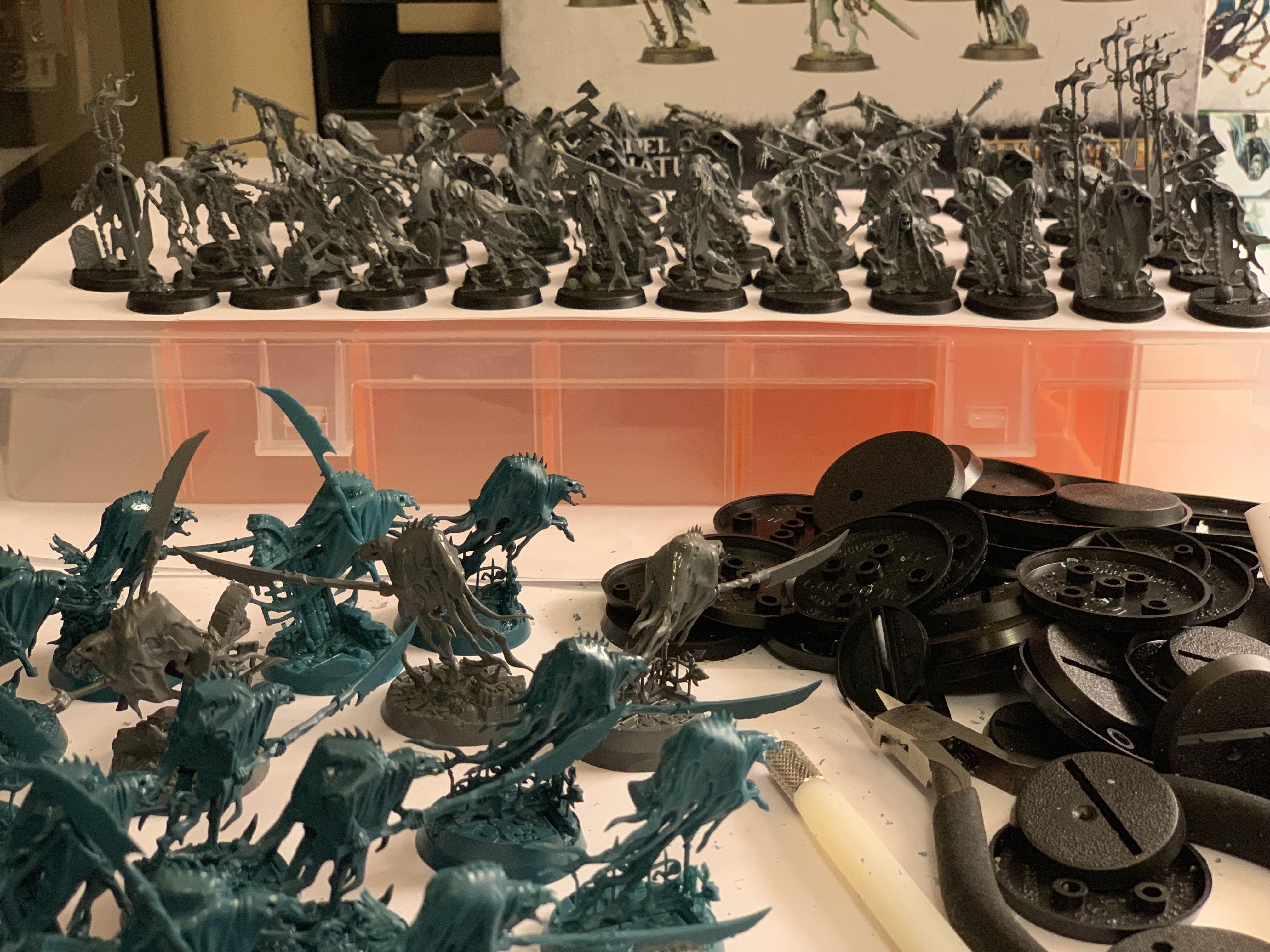 Age Of Sigmar, Assembly, Build Log, Games Workshop, Gluing, Nighthaunt, Nighthaunt Build Log, Nighthaunt Build Log 05, Nighthaunt Wip
