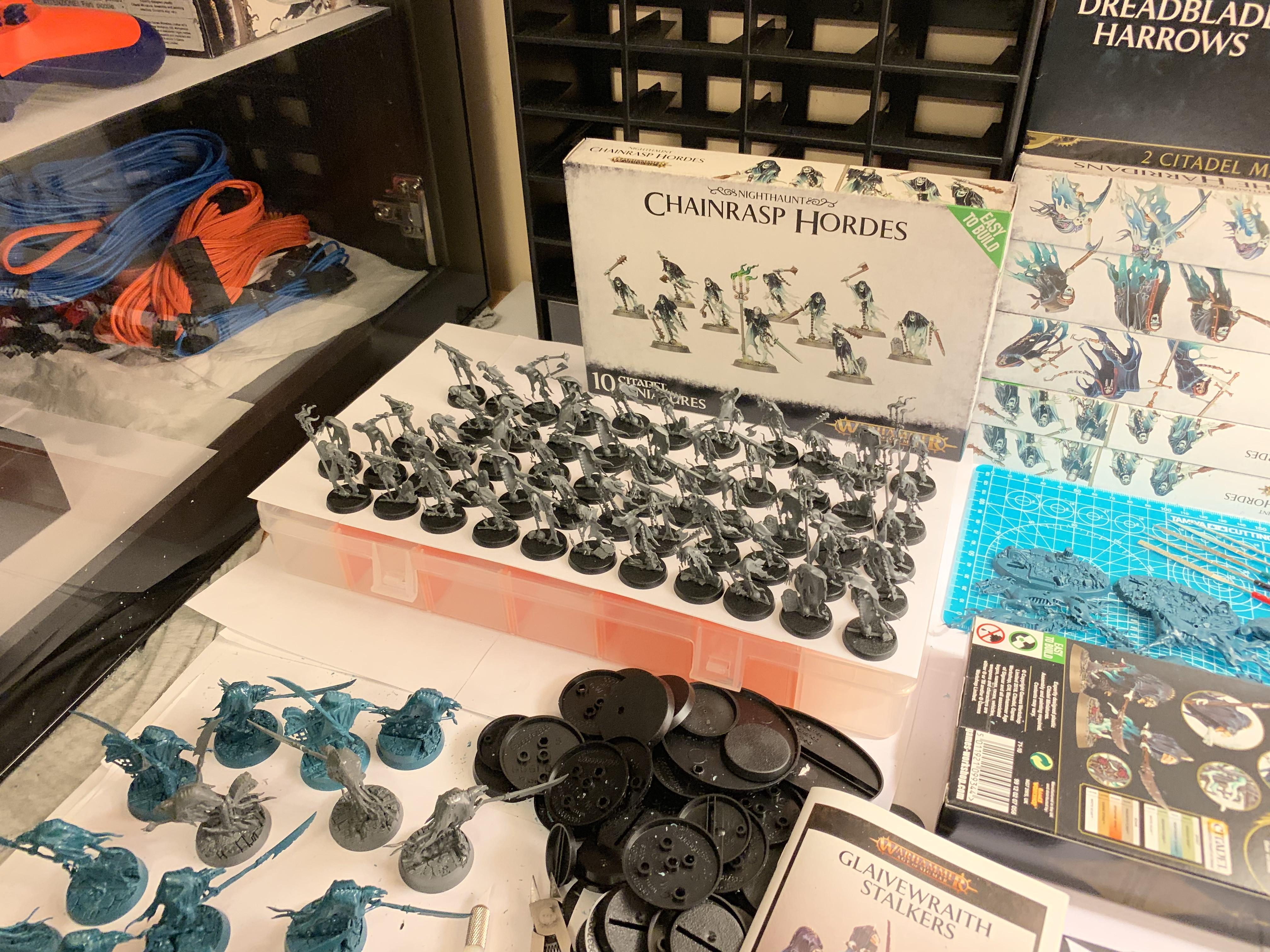 Age Of Sigmar, Assembly, Build Log, Games Workshop, Gluing, Nighthaunt, Nighthaunt Build Log, Nighthaunt Build Log 05, Nighthaunt Wip