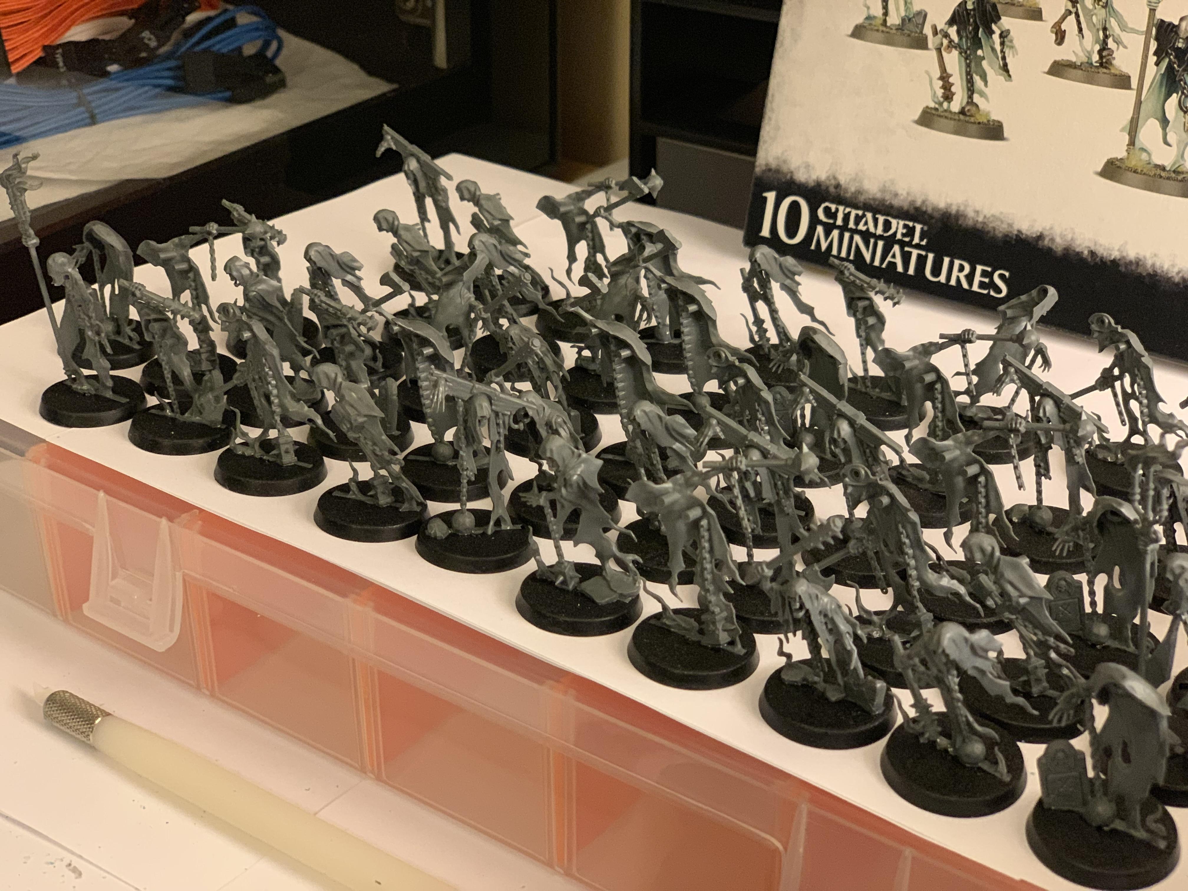 Age Of Sigmar, Assembly, Build Log, Games Workshop, Gluing, Nighthaunt, Nighthaunt Build Log, Nighthaunt Build Log 05.1, Nighthaunt Wip