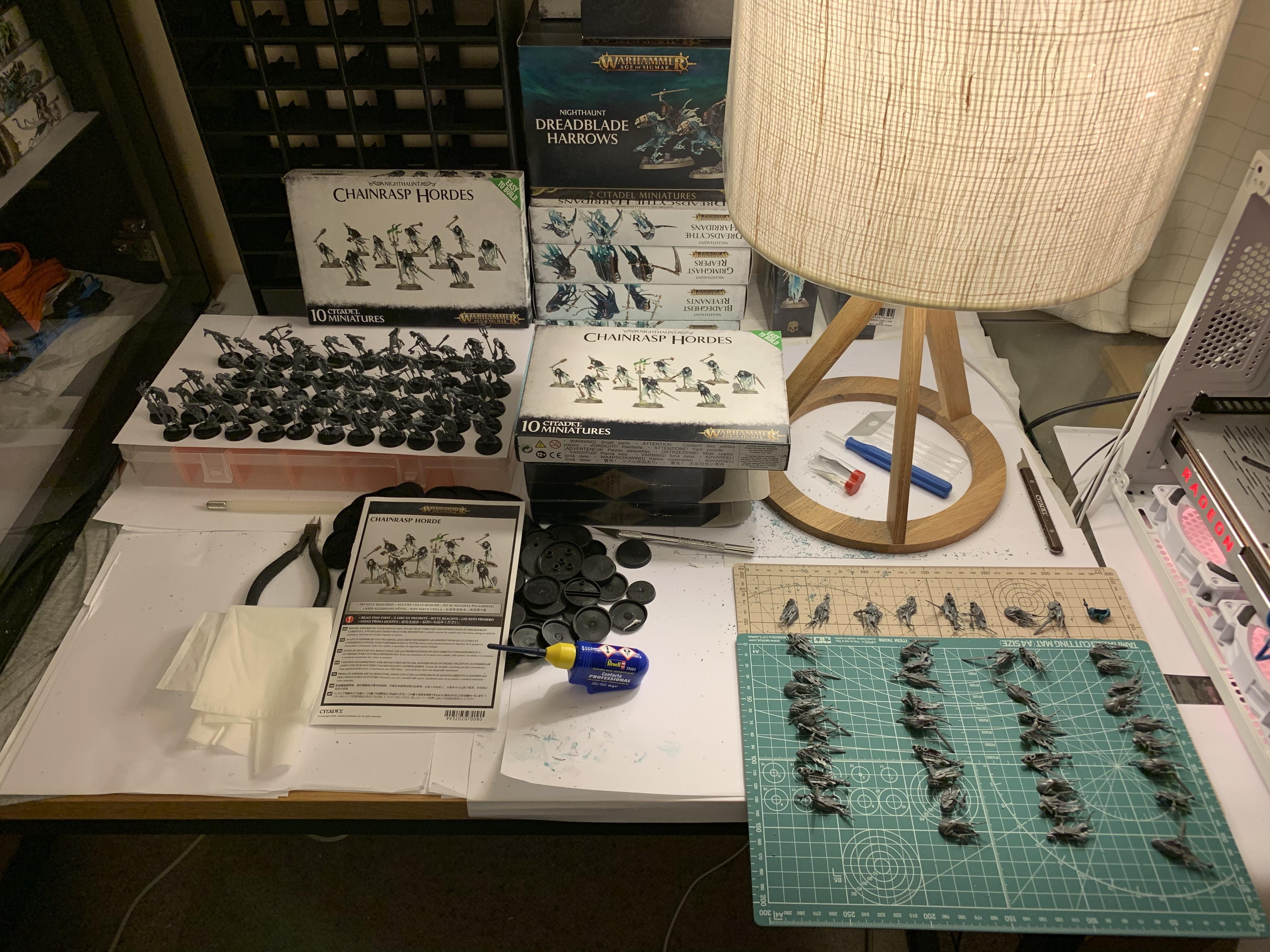 Age Of Sigmar, Assembly, Build Log, Games Workshop, Gluing, Nighthaunt, Nighthaunt Build Log, Nighthaunt Build Log 05.1, Nighthaunt Wip