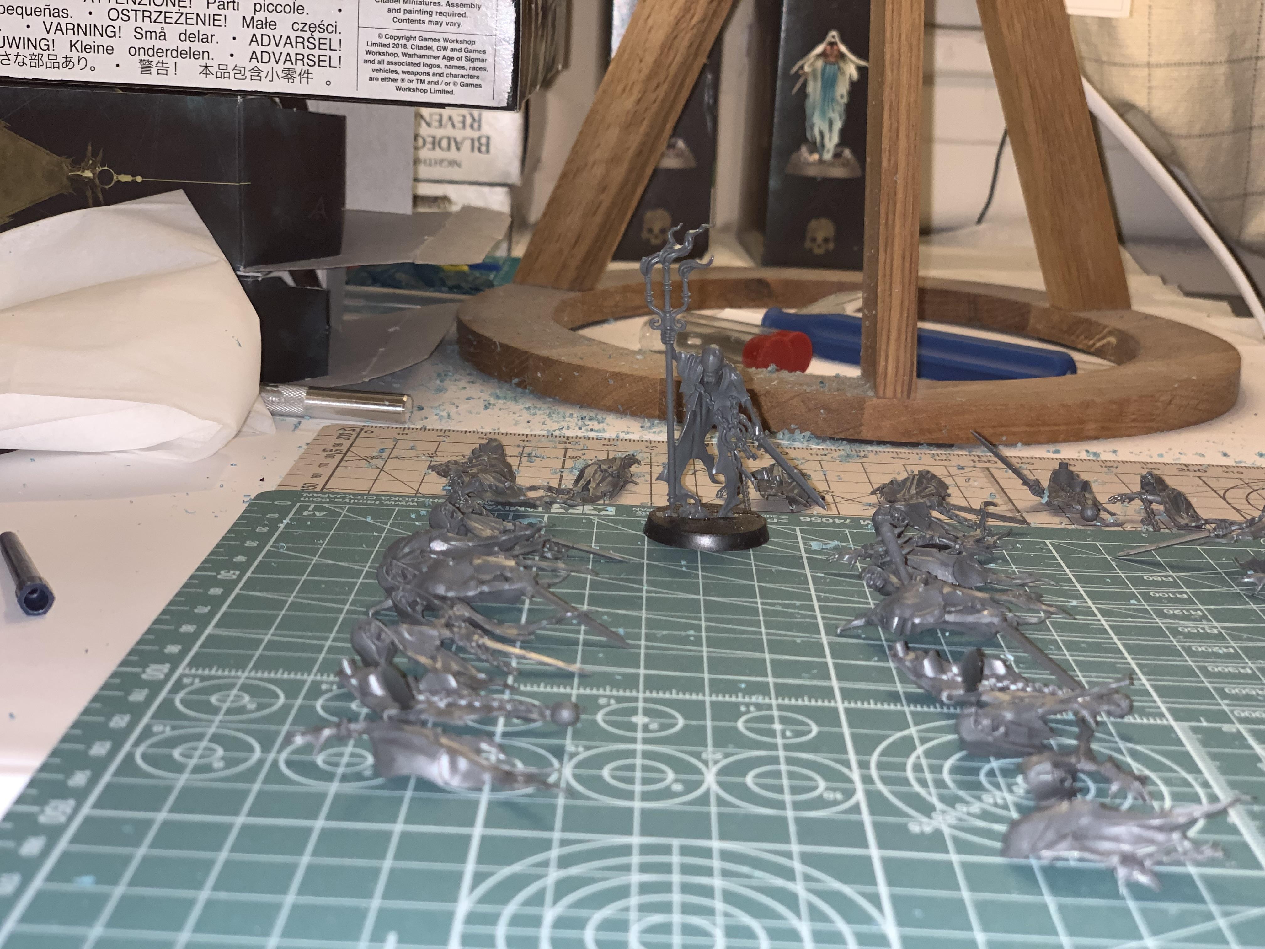 Age Of Sigmar, Assembly, Build Log, Games Workshop, Gluing, Nighthaunt, Nighthaunt Build Log, Nighthaunt Build Log 05.1, Nighthaunt Wip