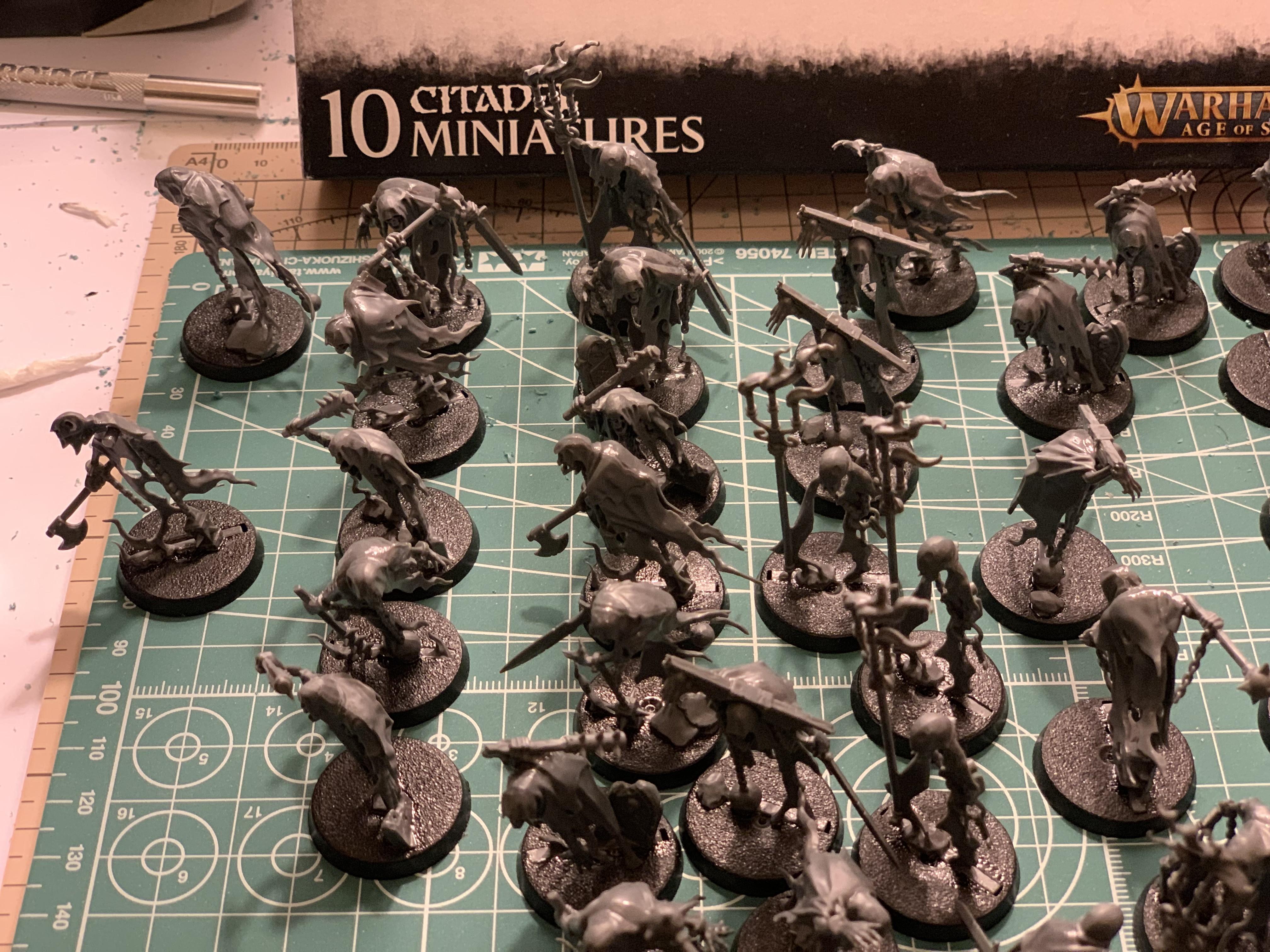 Age Of Sigmar, Assembly, Build Log, Games Workshop, Gluing, Nighthaunt, Nighthaunt Build Log, Nighthaunt Build Log 05.1, Nighthaunt Wip
