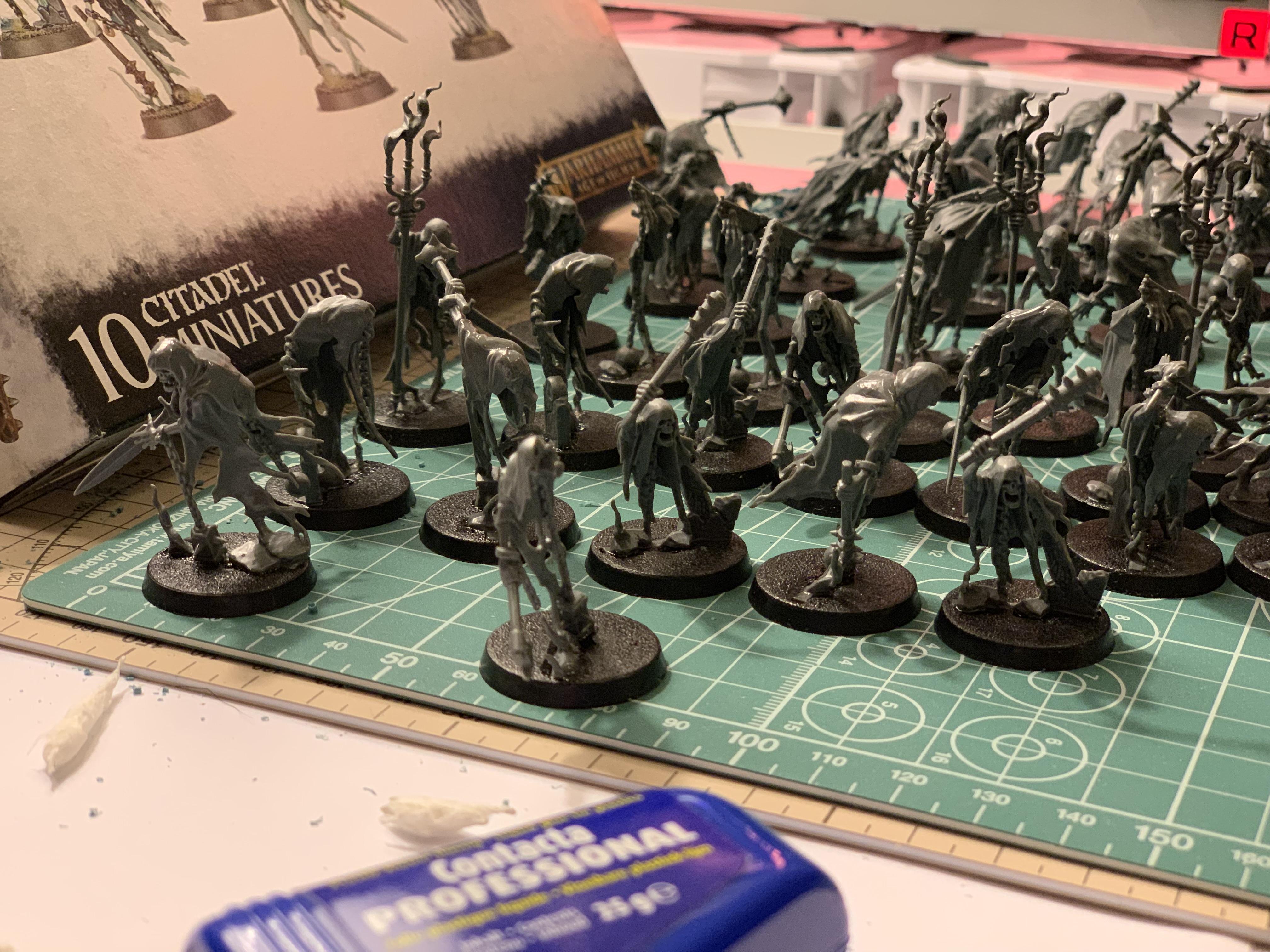 Age Of Sigmar, Assembly, Build Log, Games Workshop, Gluing, Nighthaunt, Nighthaunt Build Log, Nighthaunt Build Log 05.1, Nighthaunt Wip
