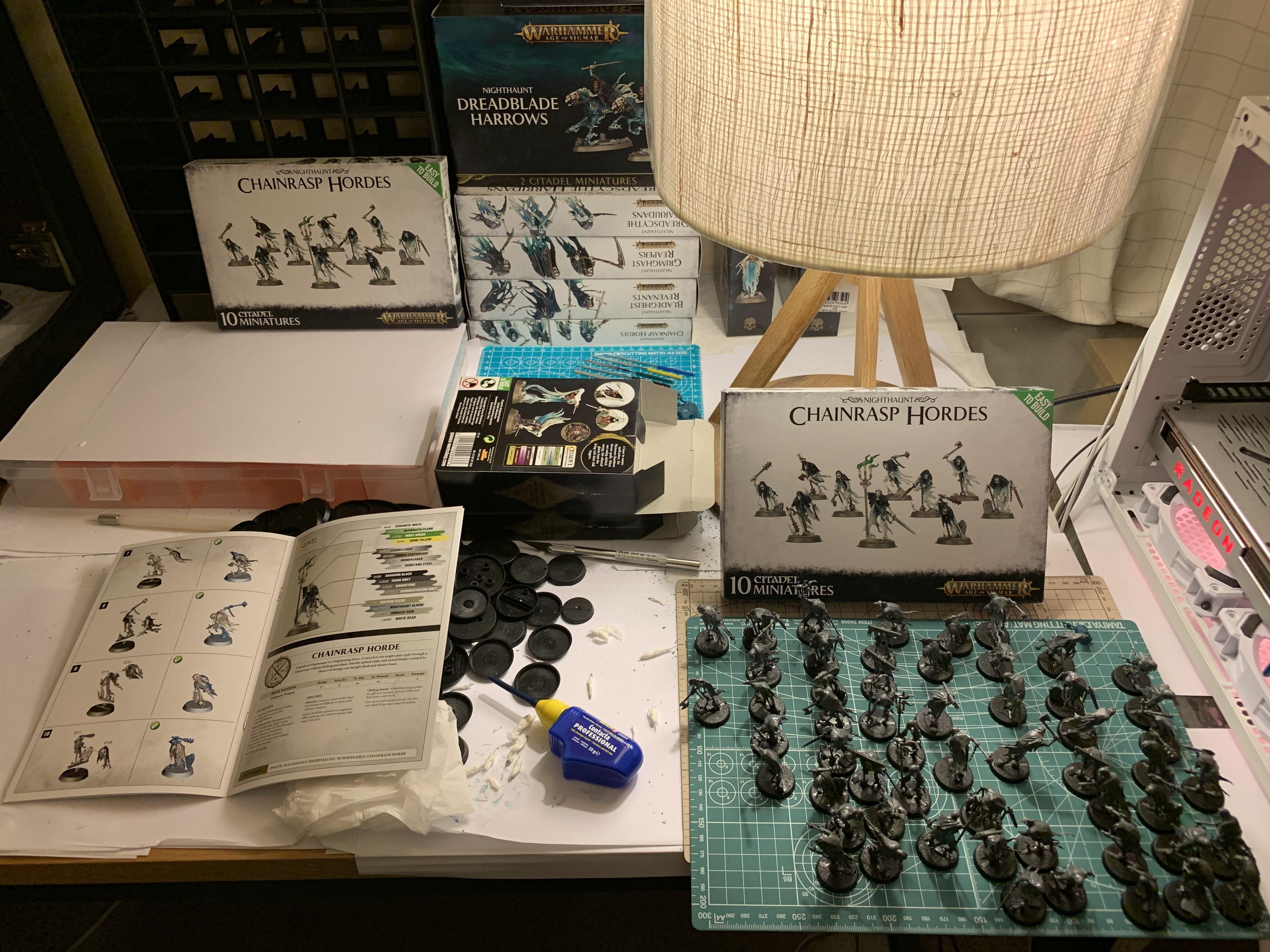 Age Of Sigmar, Assembly, Build Log, Games Workshop, Gluing, Nighthaunt, Nighthaunt Build Log, Nighthaunt Build Log 05.1, Nighthaunt Wip
