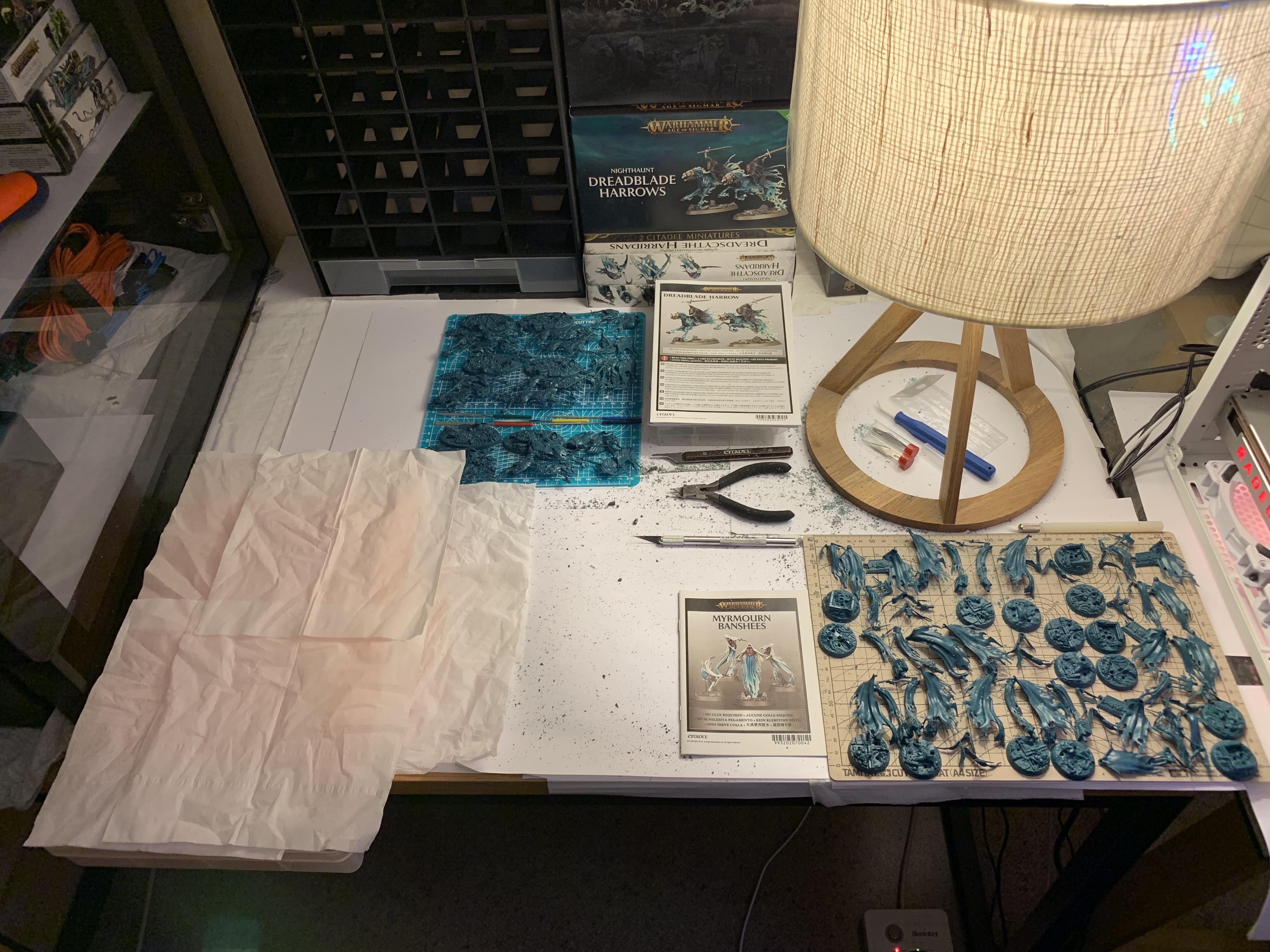 Age Of Sigmar, Assembly, Build Log, Games Workshop, Gluing, Nighthaunt, Nighthaunt Build Log, Nighthaunt Build Log 05.2, Nighthaunt Wip