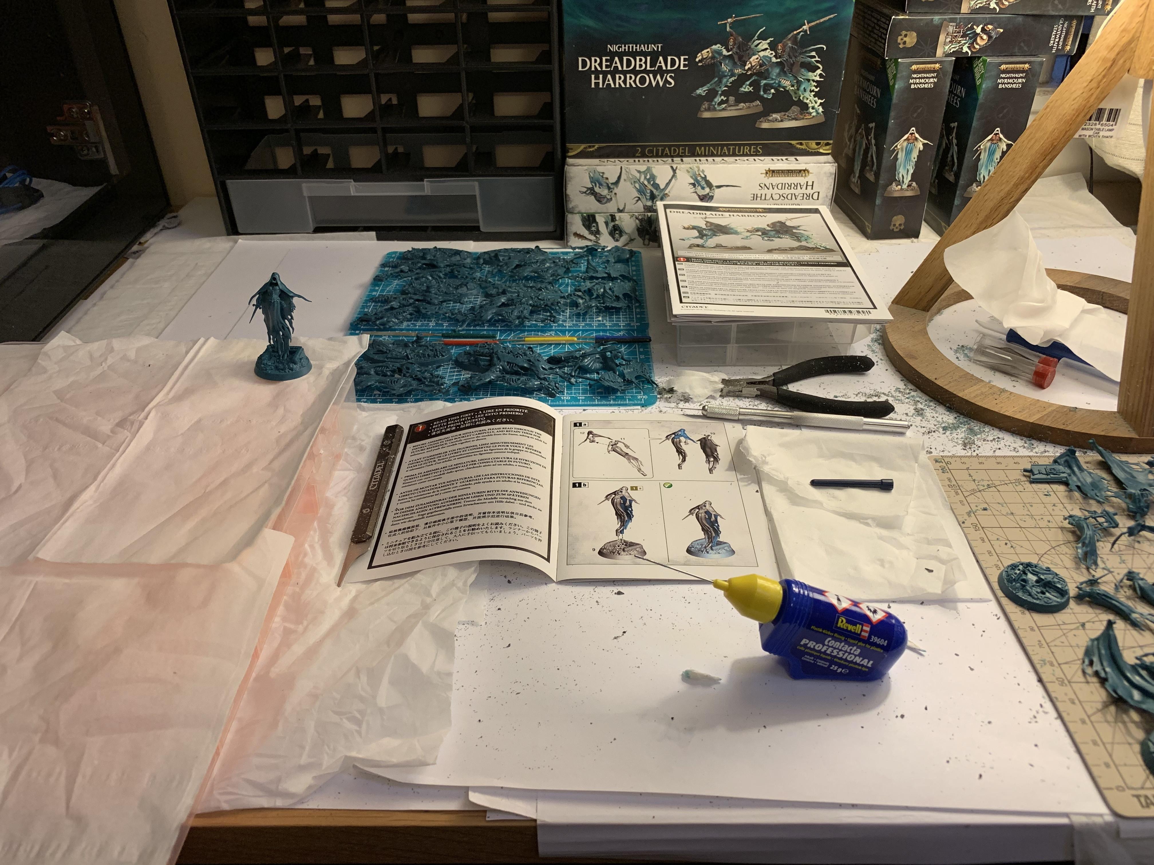 Age Of Sigmar, Assembly, Build Log, Games Workshop, Gluing, Nighthaunt, Nighthaunt Build Log, Nighthaunt Build Log 05.2, Nighthaunt Wip