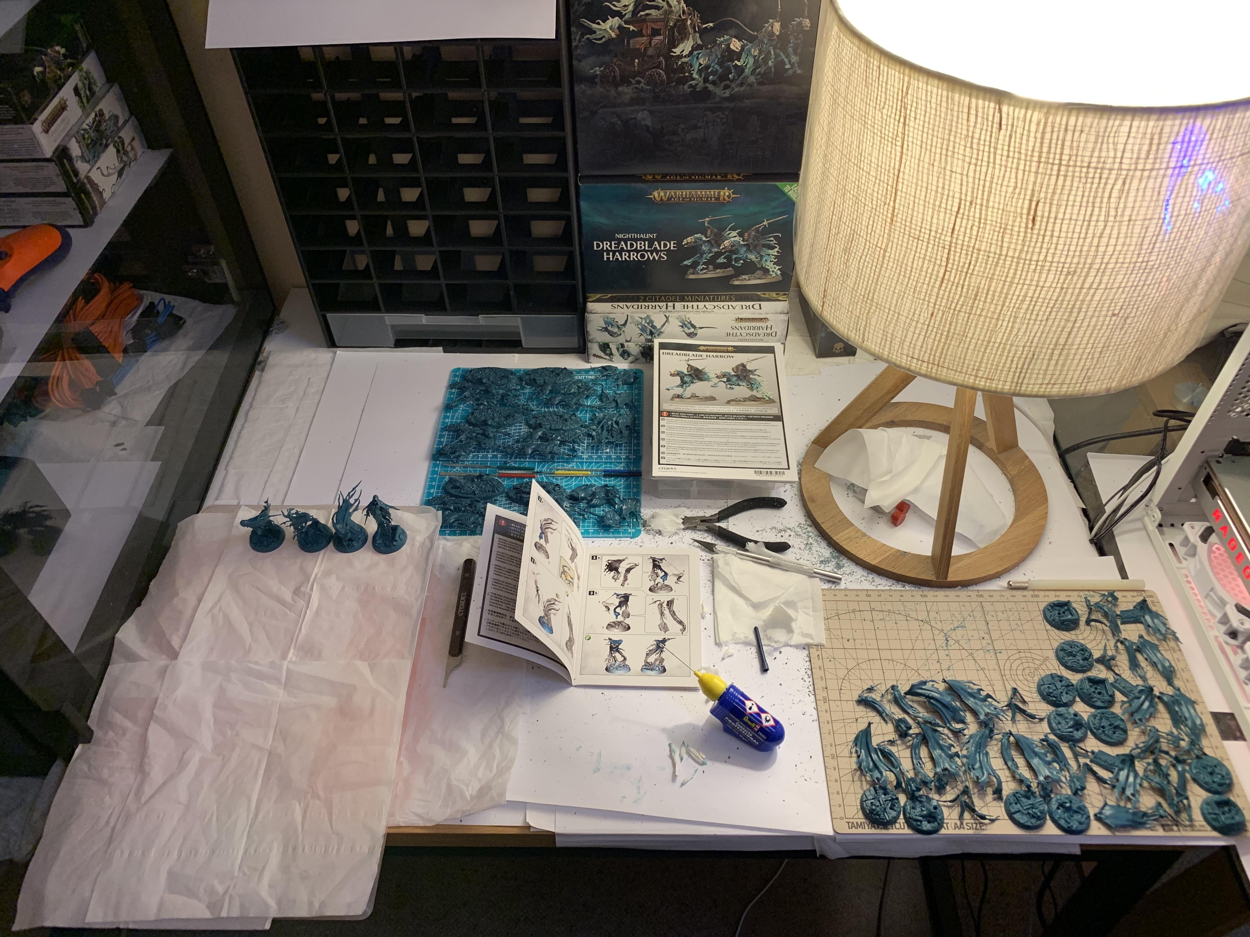 Age Of Sigmar, Assembly, Build Log, Games Workshop, Gluing, Nighthaunt, Nighthaunt Build Log, Nighthaunt Build Log 05.2, Nighthaunt Wip