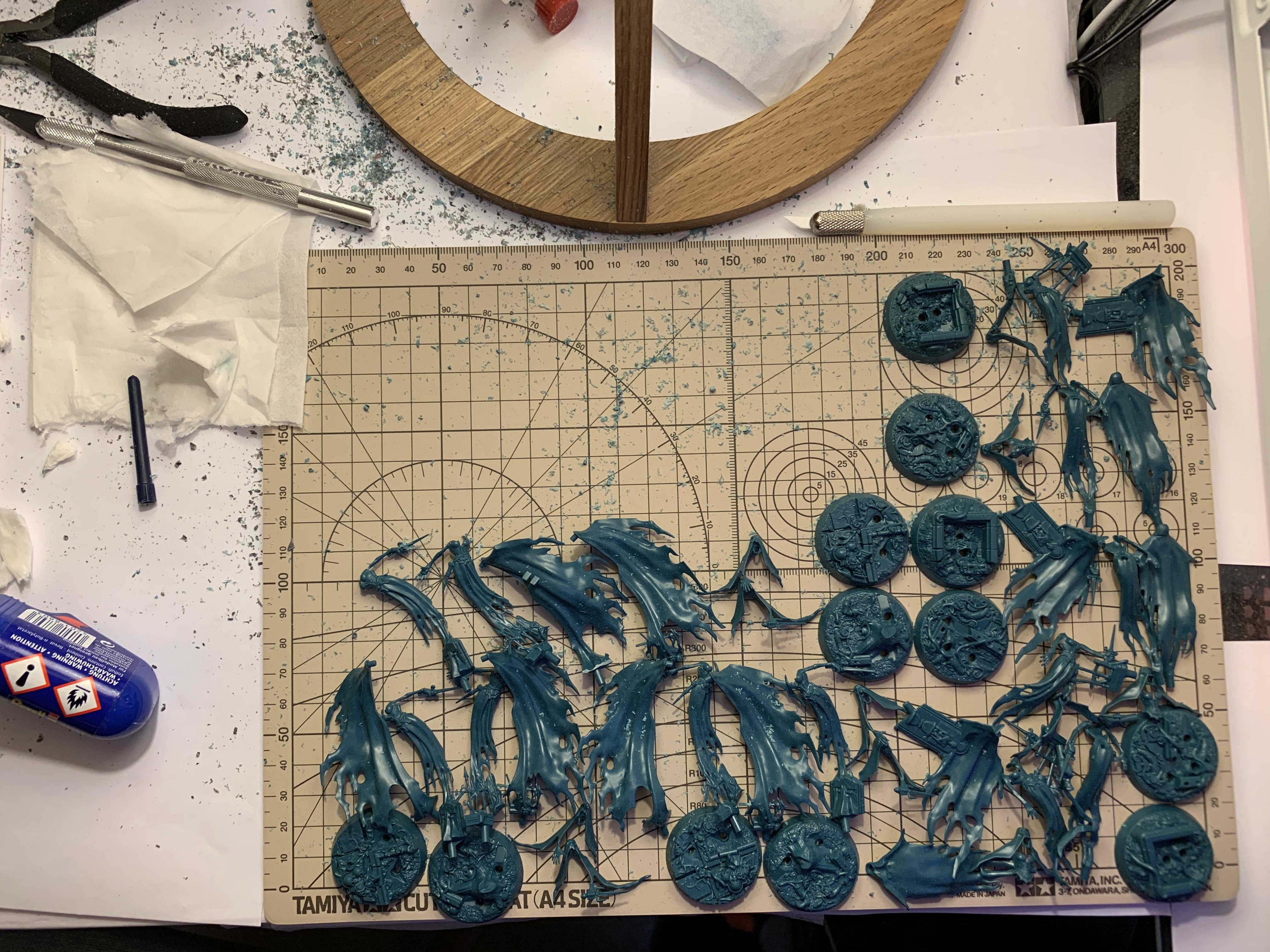 Age Of Sigmar, Assembly, Build Log, Games Workshop, Gluing, Nighthaunt, Nighthaunt Build Log, Nighthaunt Build Log 05.2, Nighthaunt Wip