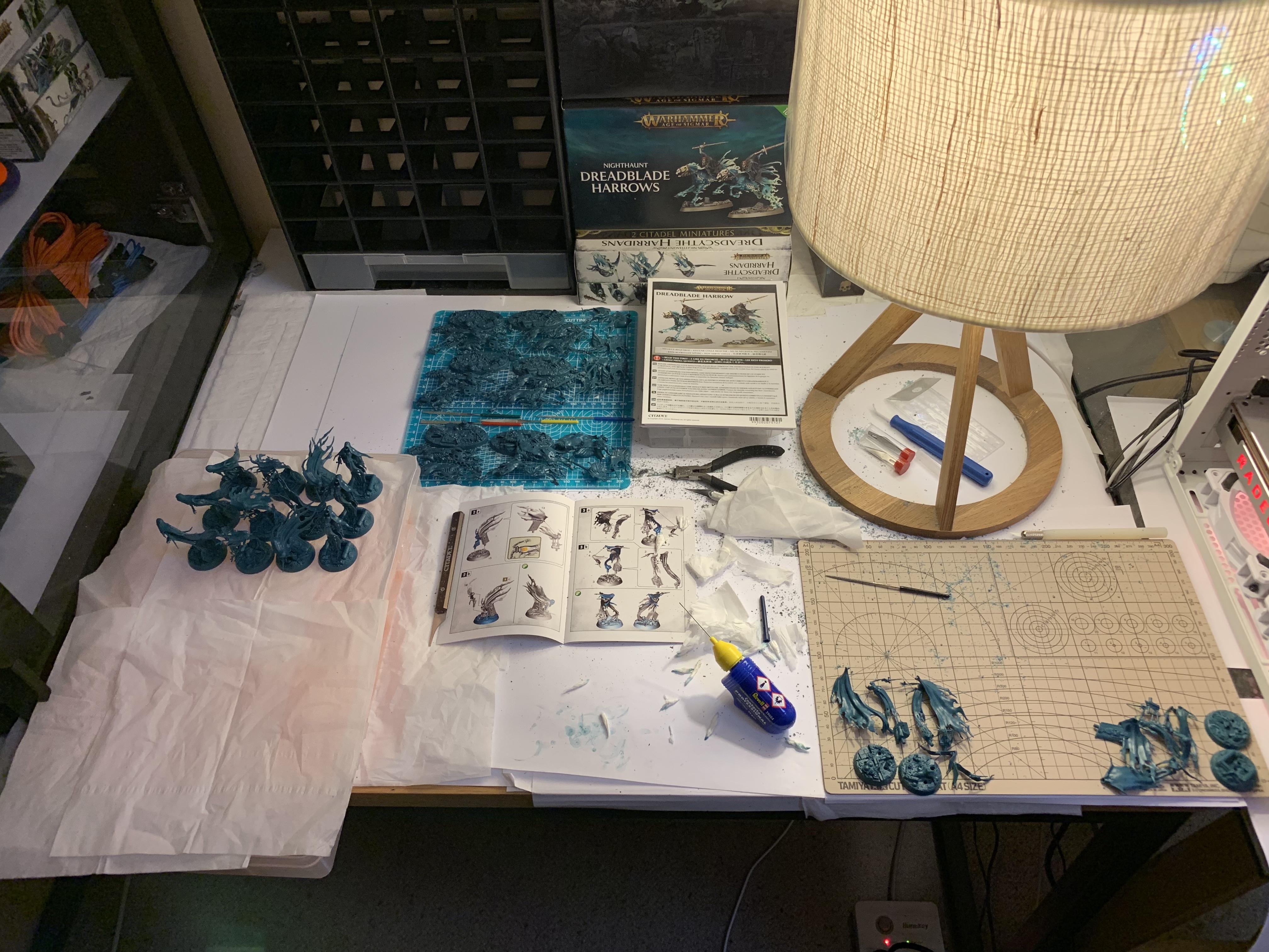 Age Of Sigmar, Assembly, Build Log, Games Workshop, Gluing, Nighthaunt, Nighthaunt Build Log, Nighthaunt Build Log 05.2, Nighthaunt Wip