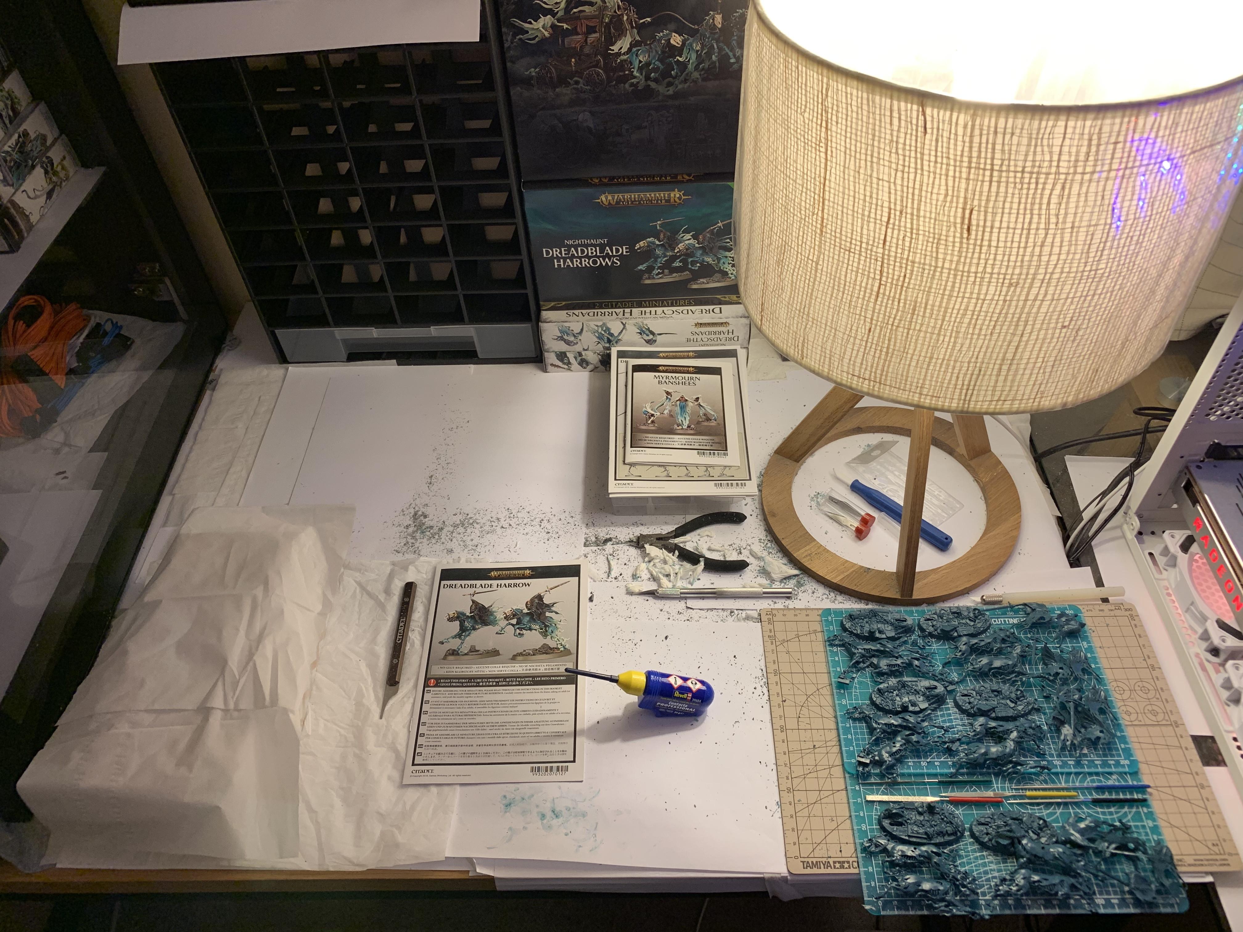 Age Of Sigmar, Assembly, Build Log, Games Workshop, Gluing, Nighthaunt, Nighthaunt Build Log, Nighthaunt Build Log 05.3, Nighthaunt Wip